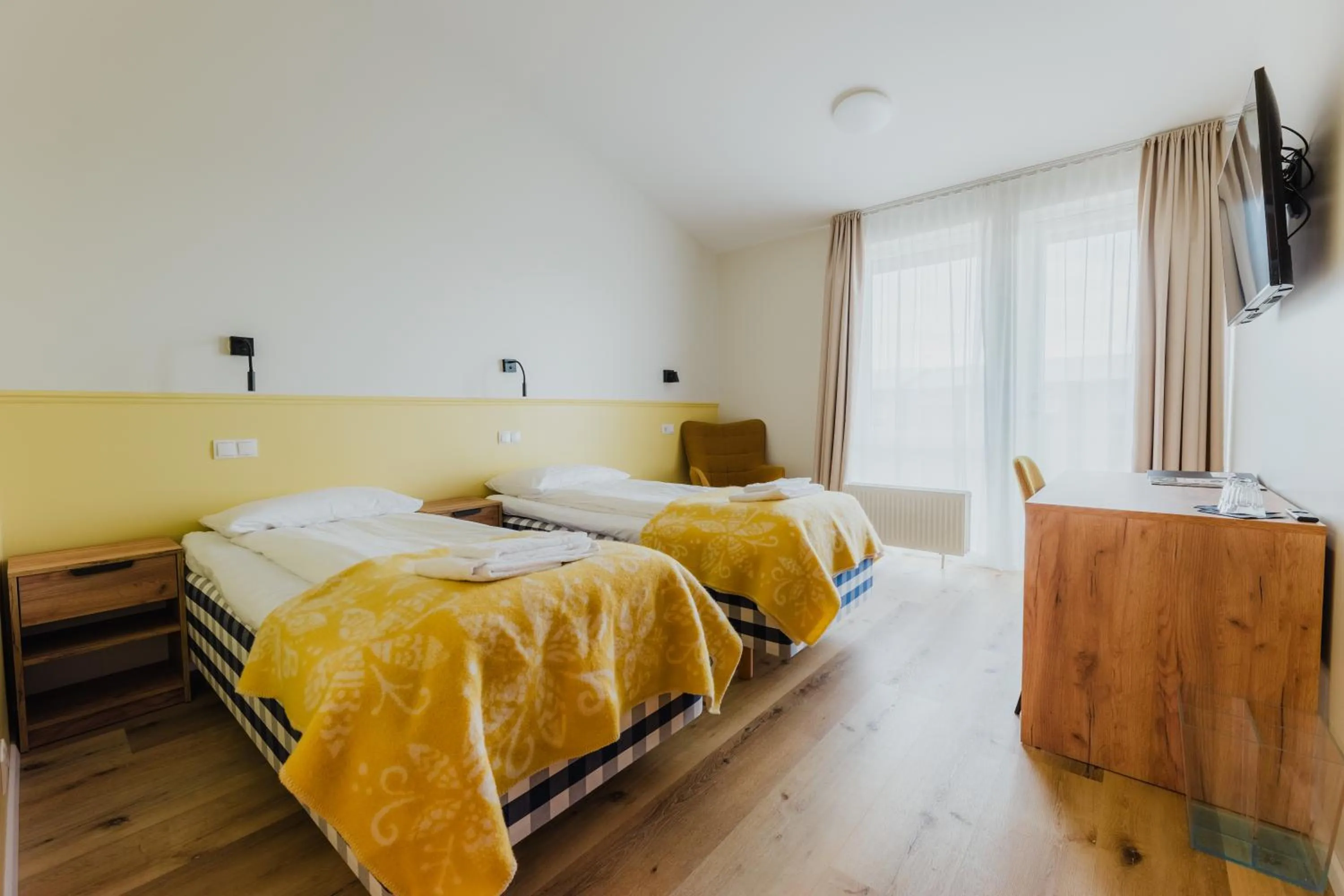 Bedroom, Bed in Hótel Eldhestar