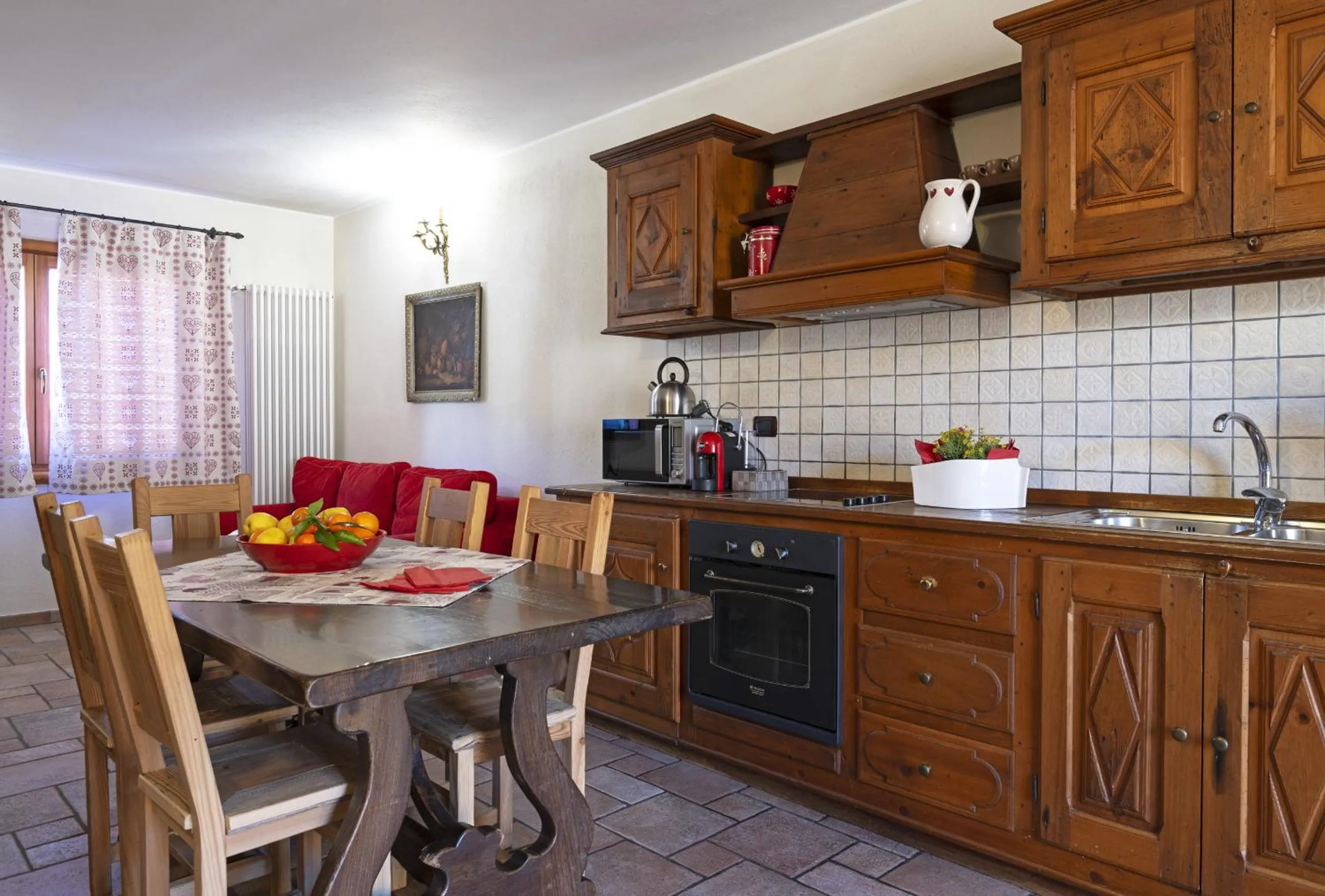 kitchen in Au Petit Chevrot