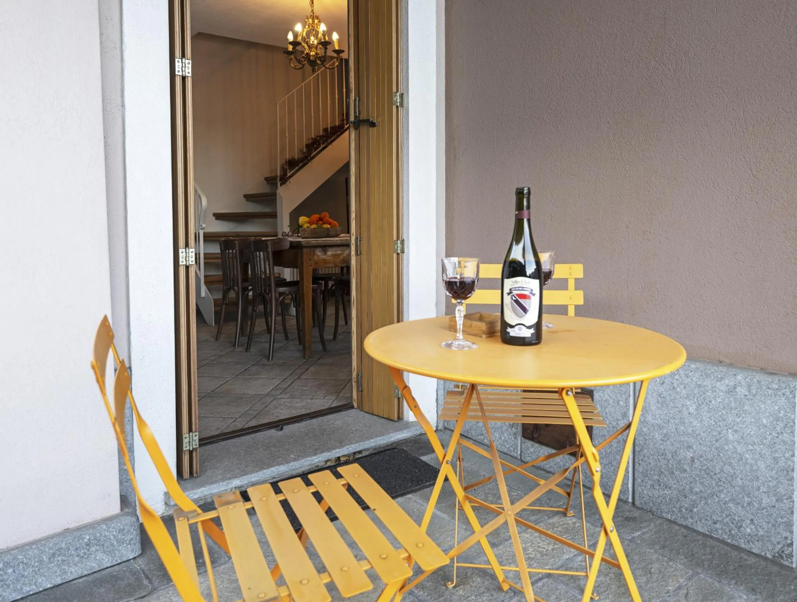 Balcony/Terrace in Au Petit Chevrot