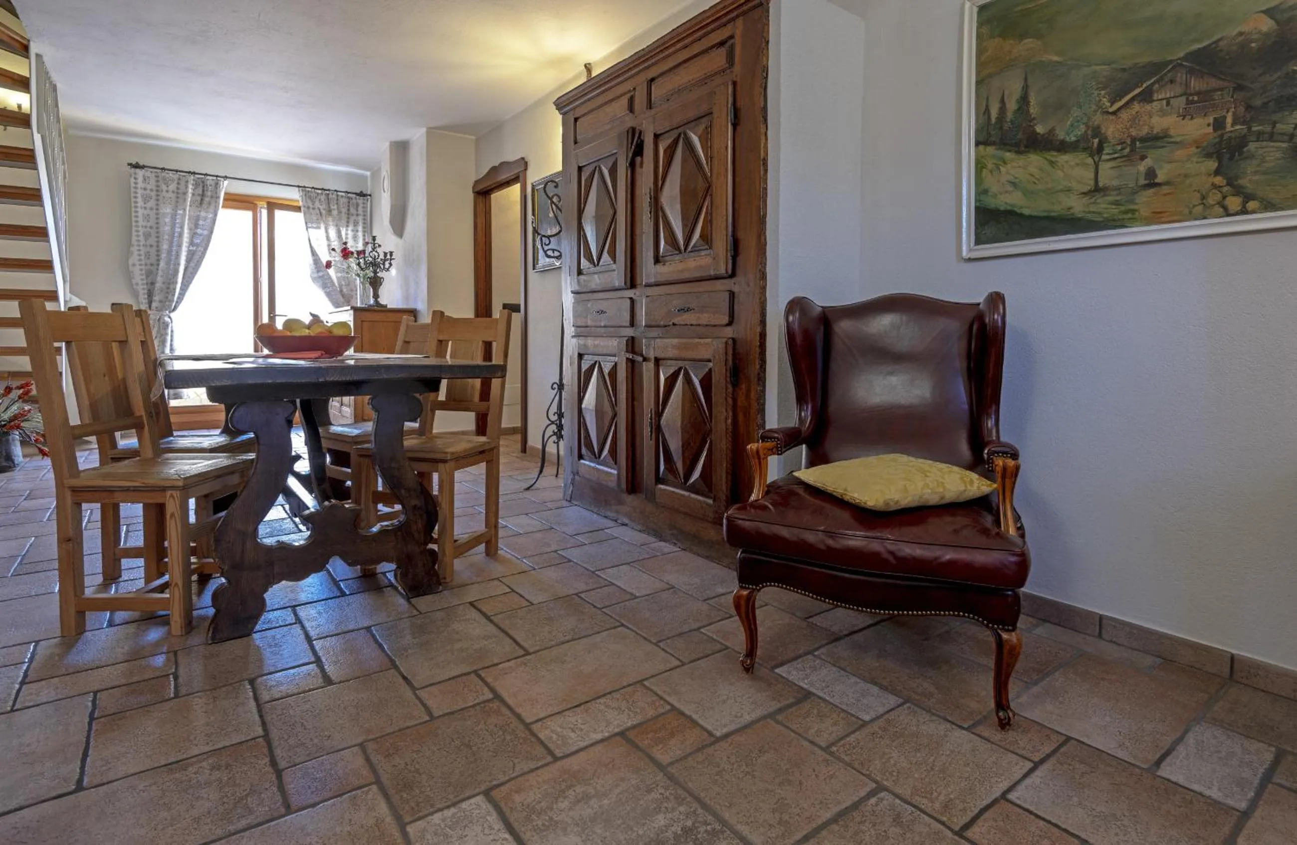 Living room in Au Petit Chevrot