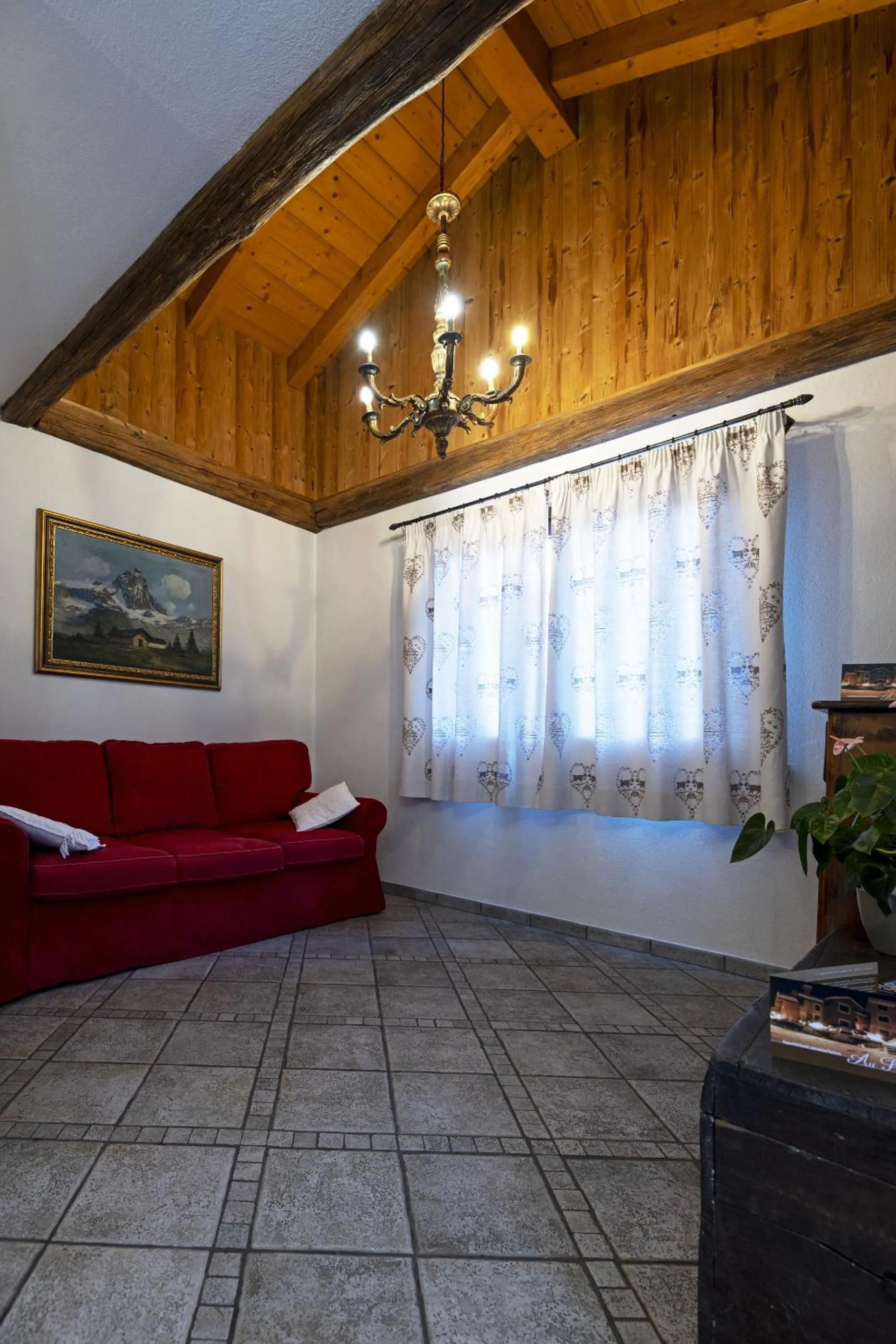 Living room in Au Petit Chevrot