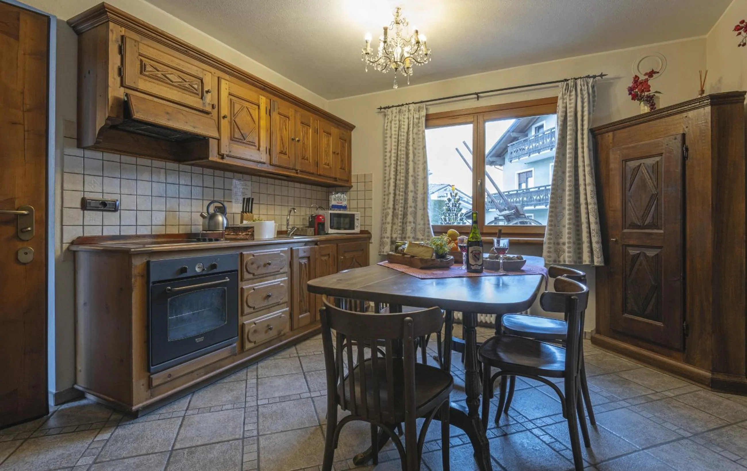kitchen in Au Petit Chevrot
