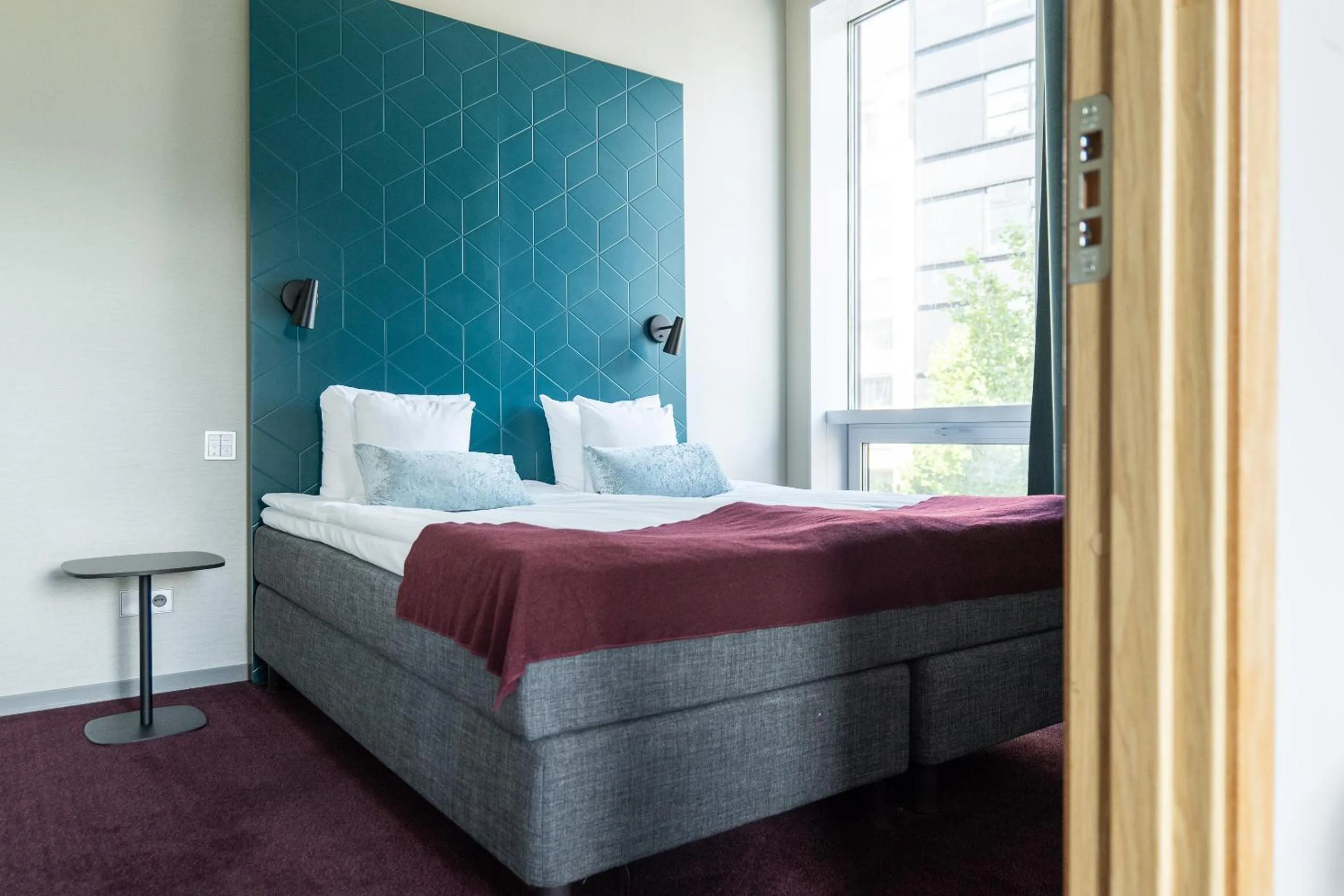 Spring, Bed in Apartments By Ligula, Hammarby Sjöstad