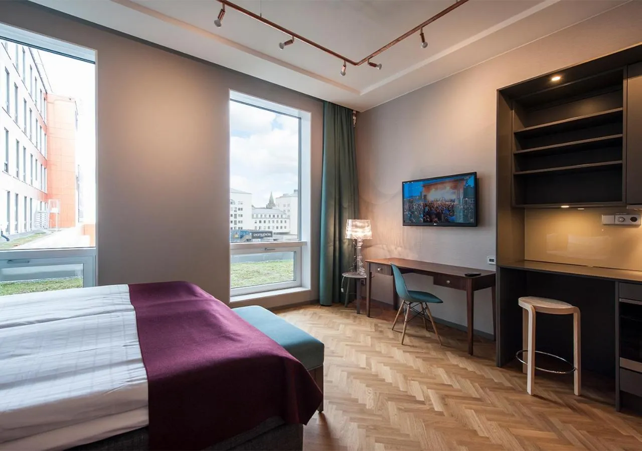 Bed in Apartments By Ligula, Hammarby Sjöstad