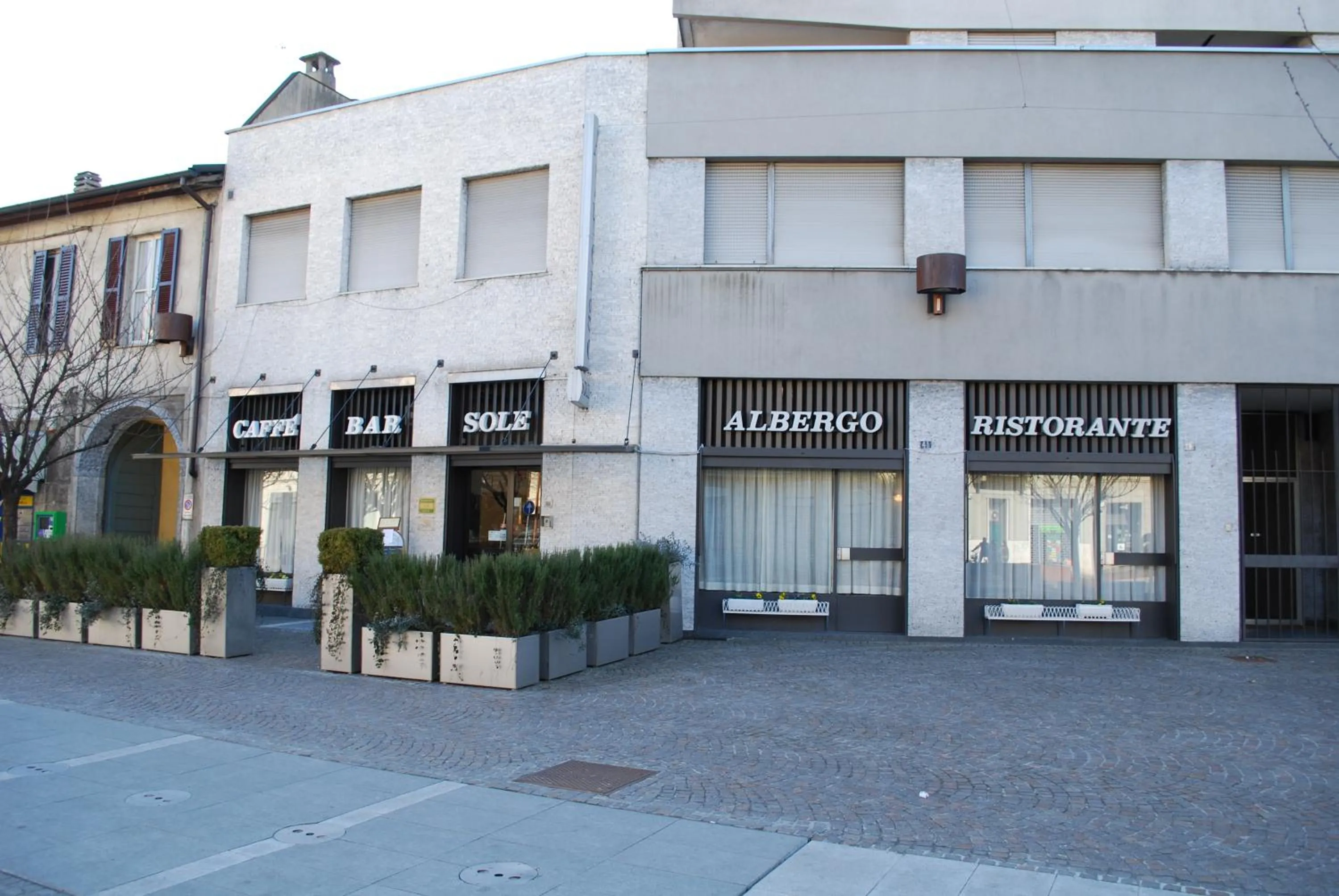 Facade/entrance in Albergo Sole