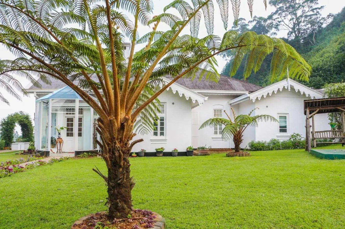 Garden in The Clovelly Bungalow