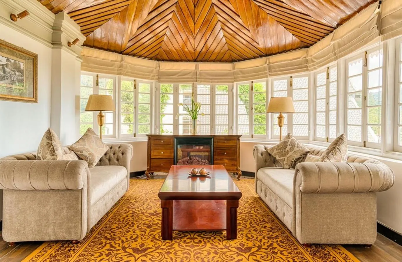 Lobby or reception in The Clovelly Bungalow