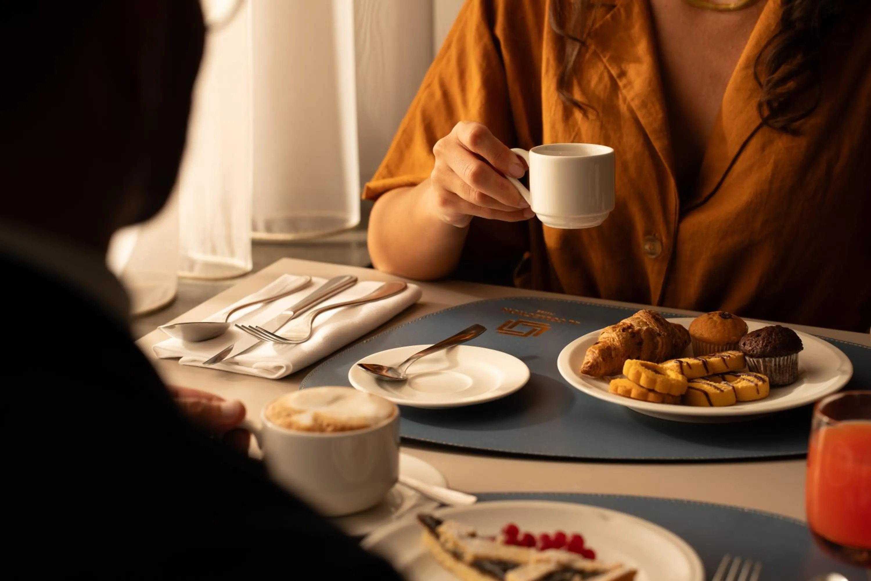 Breakfast in Hotel American Palace Eur