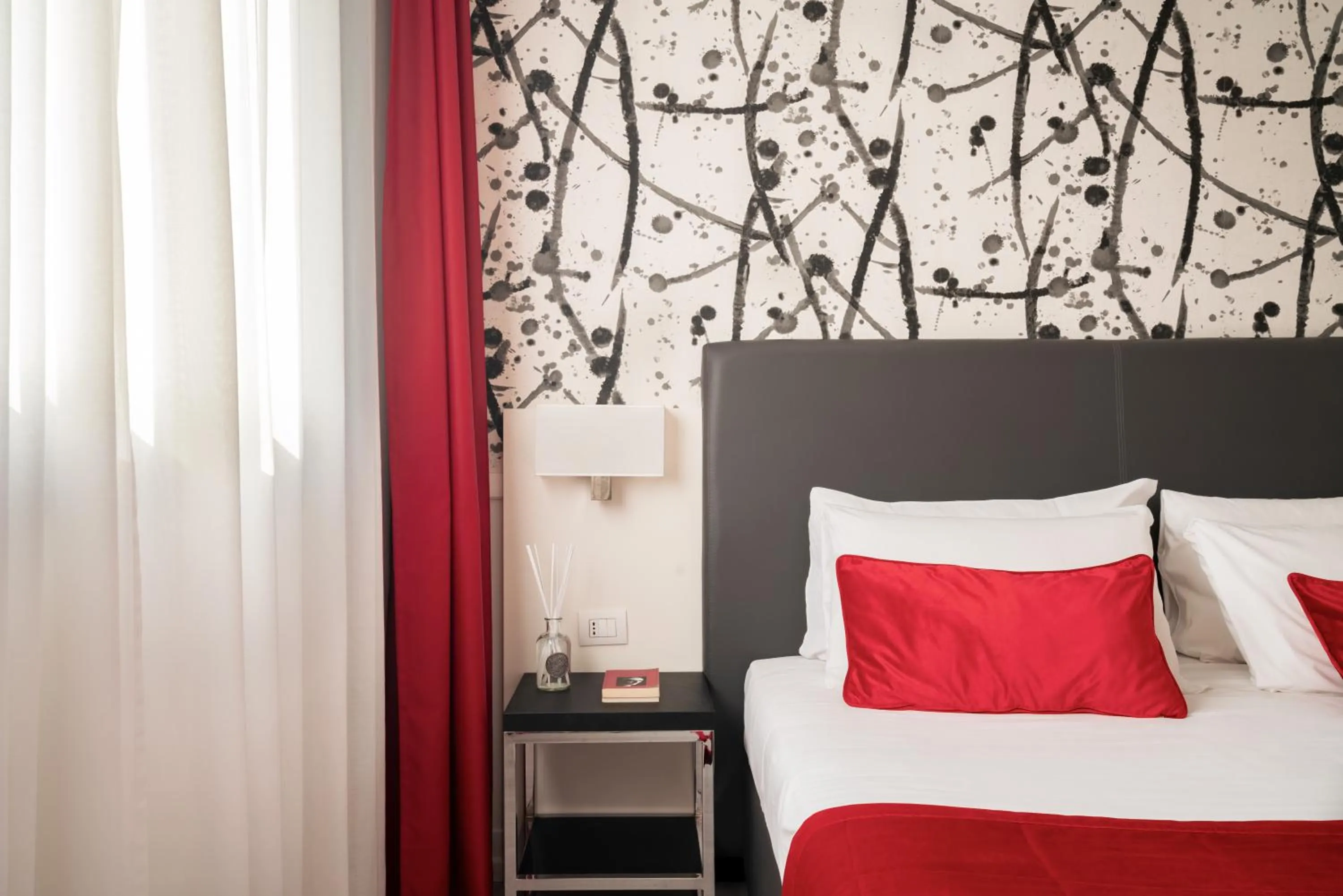 Bed in Hotel American Palace Eur