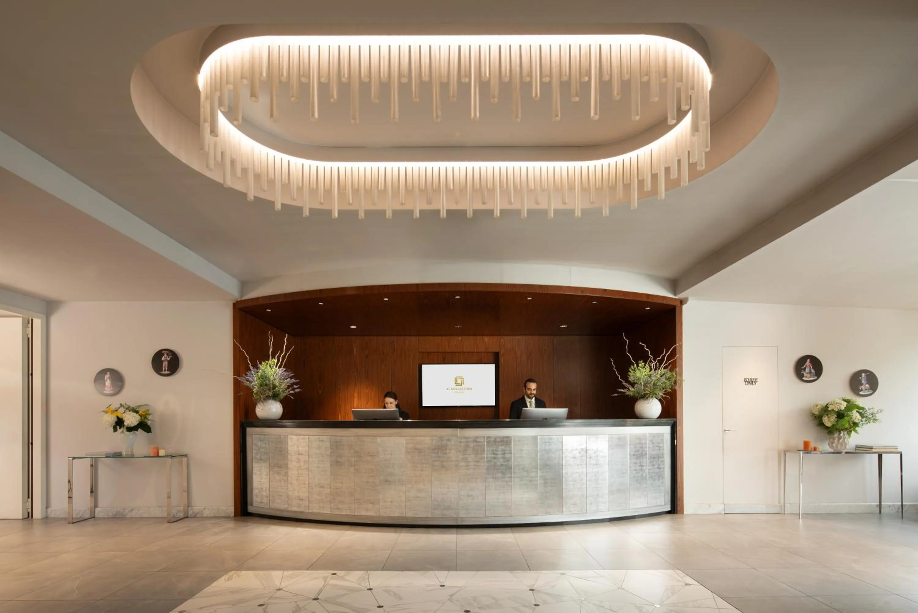 Lobby or reception in Hotel American Palace Eur