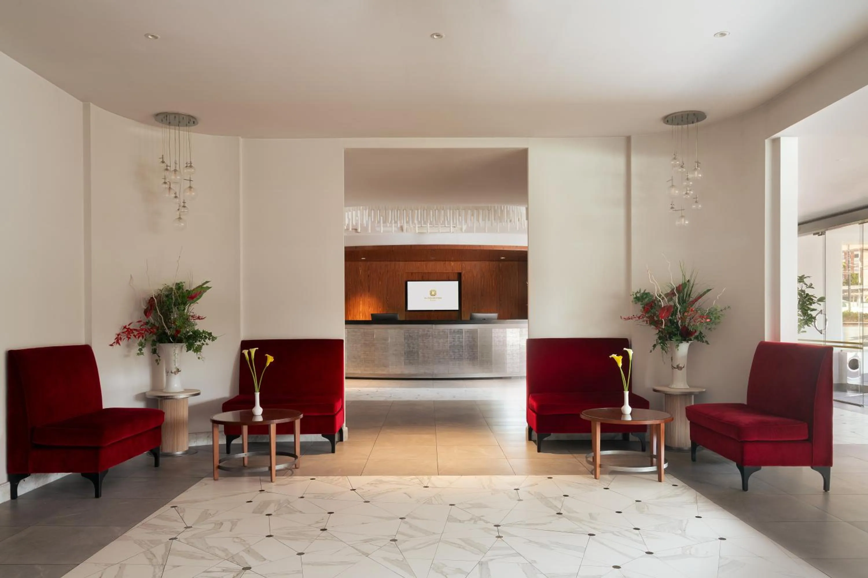 Living room in Hotel American Palace Eur