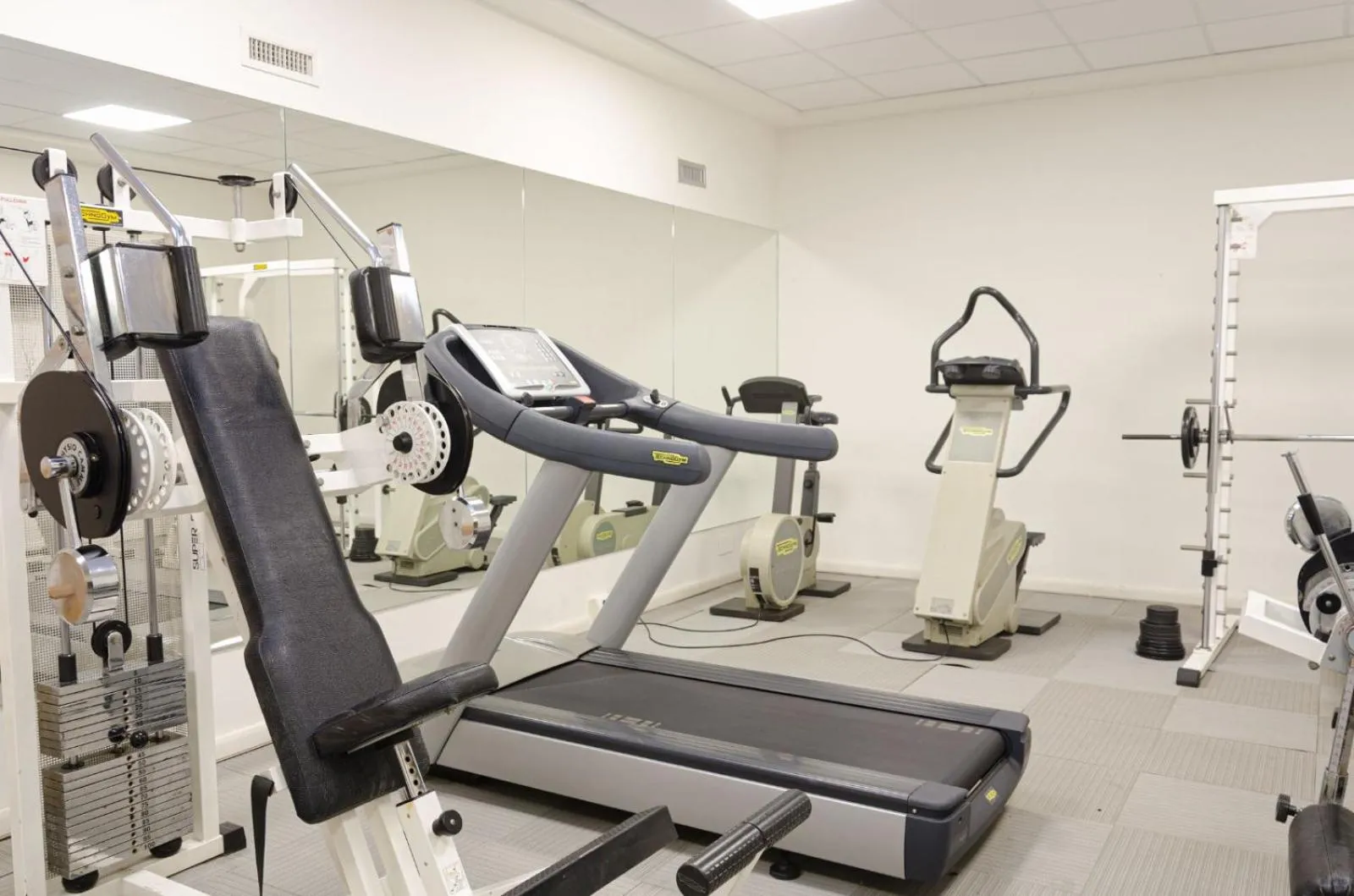 Fitness centre/facilities in Hotel American Palace Eur