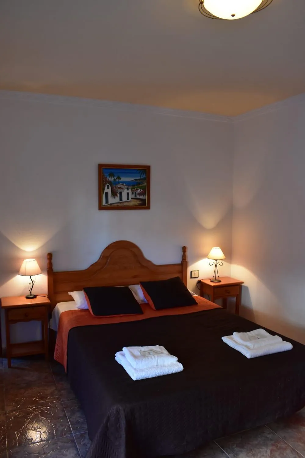 Bedroom, Bed in La Fonda Aeropuerto