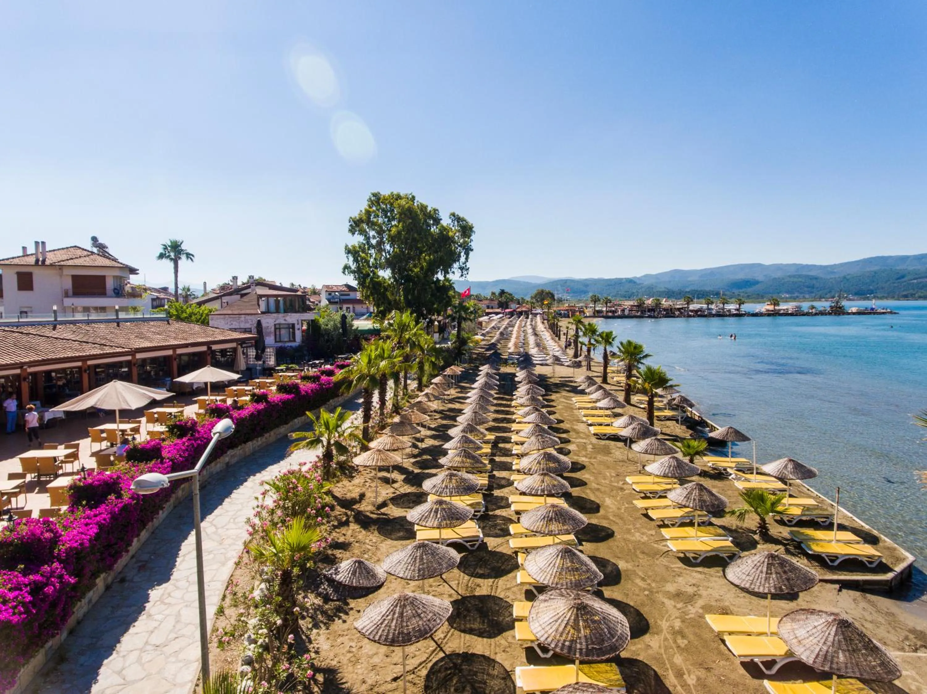 Beach in Yucelen Hotel