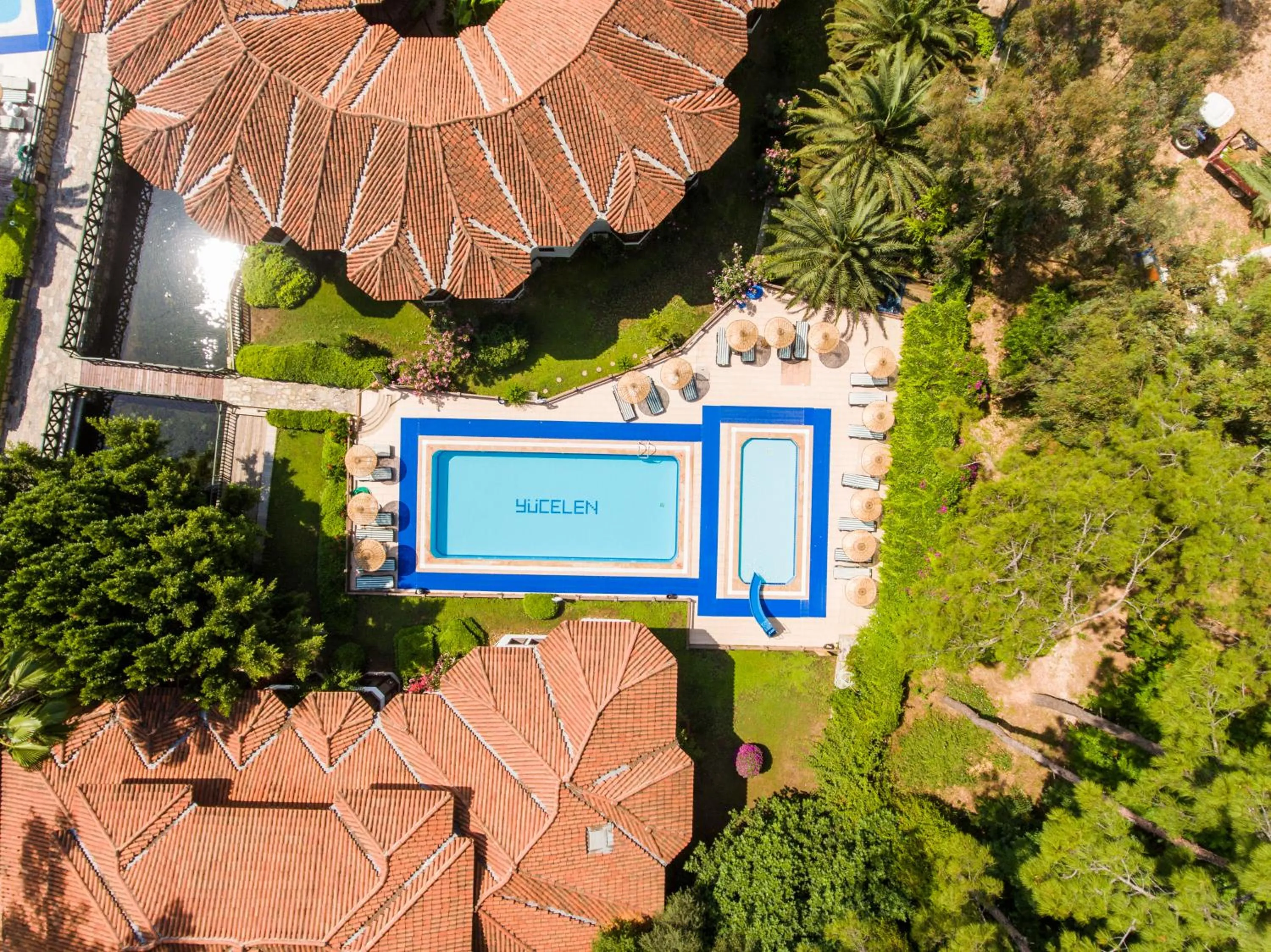 Bird's eye view in Yucelen Hotel