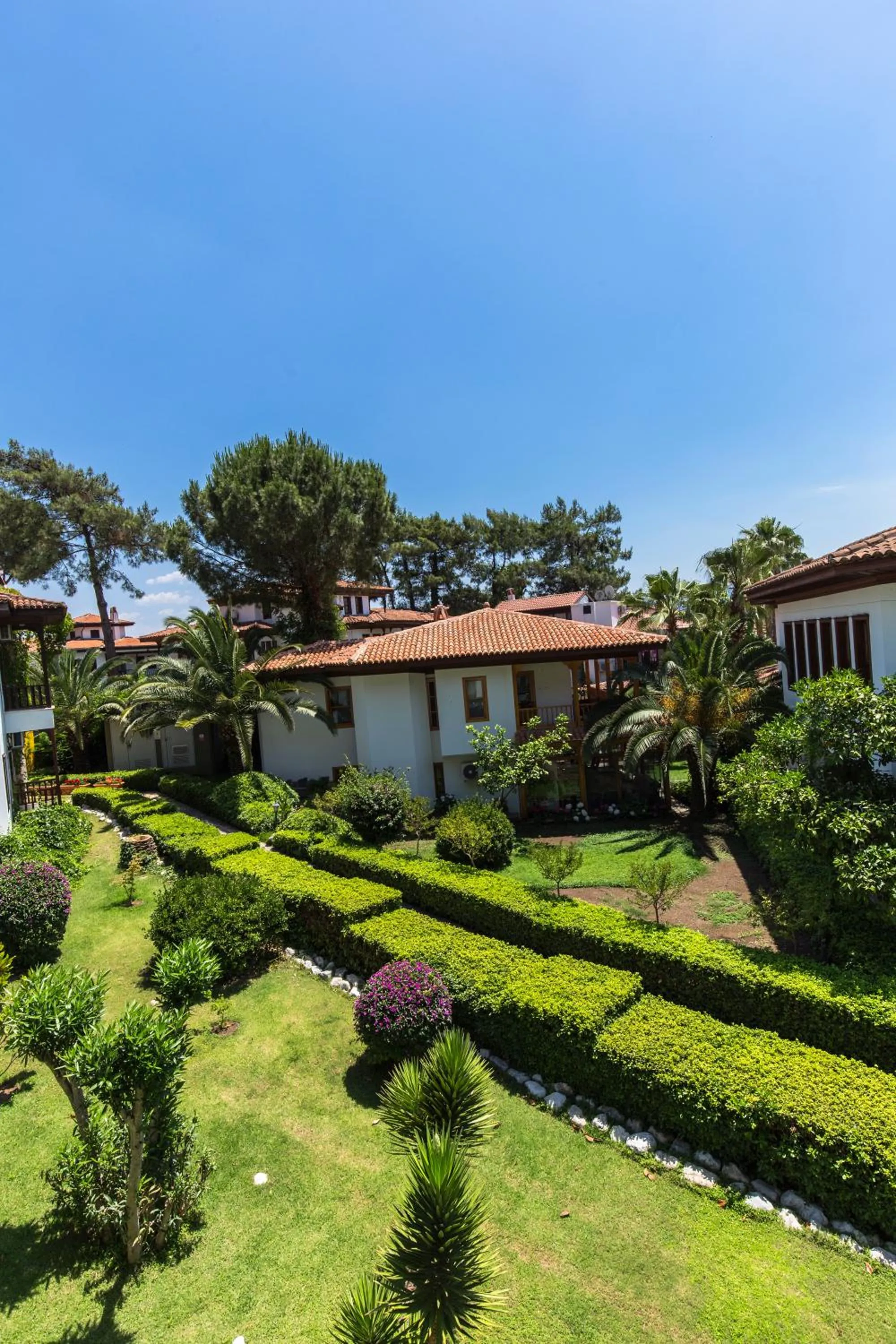 Garden view in Yucelen Hotel