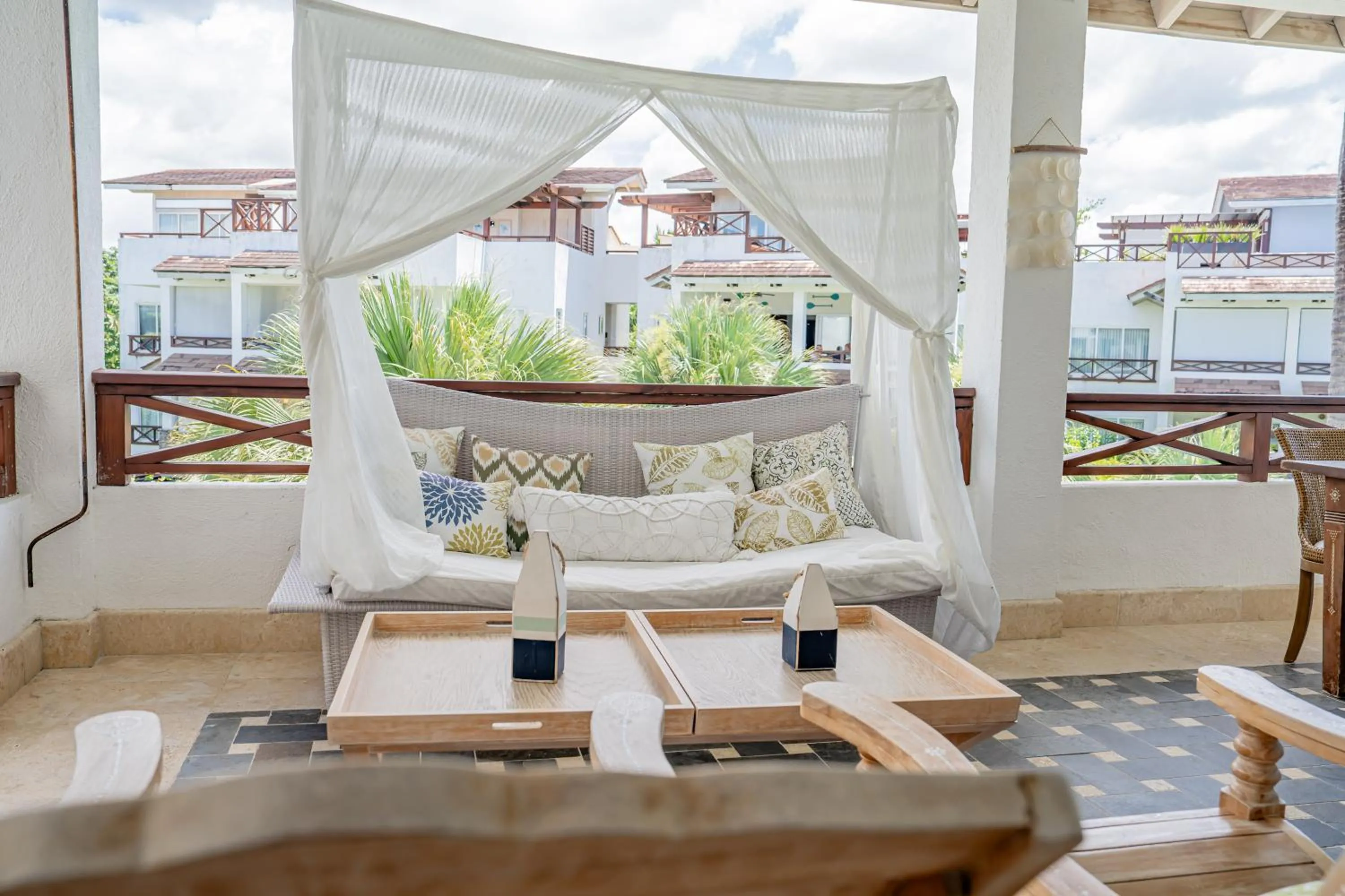 Balcony/Terrace in Xeliter Balcones del Atlantico - Las Terrenas