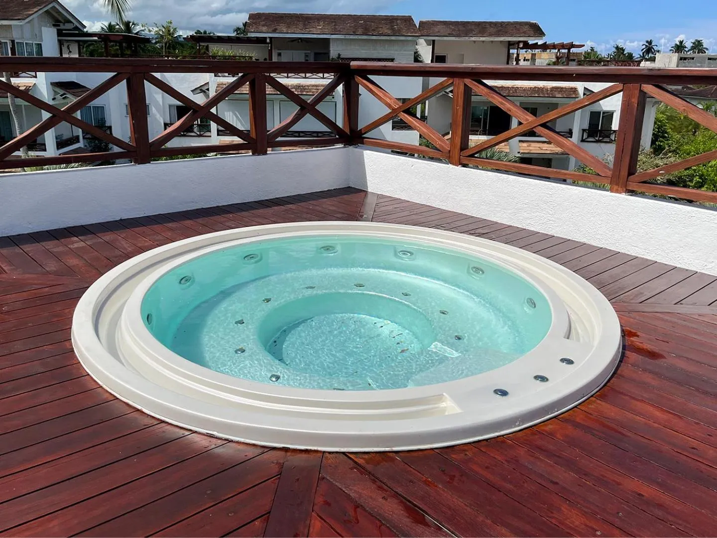 Patio in Xeliter Balcones del Atlantico - Las Terrenas