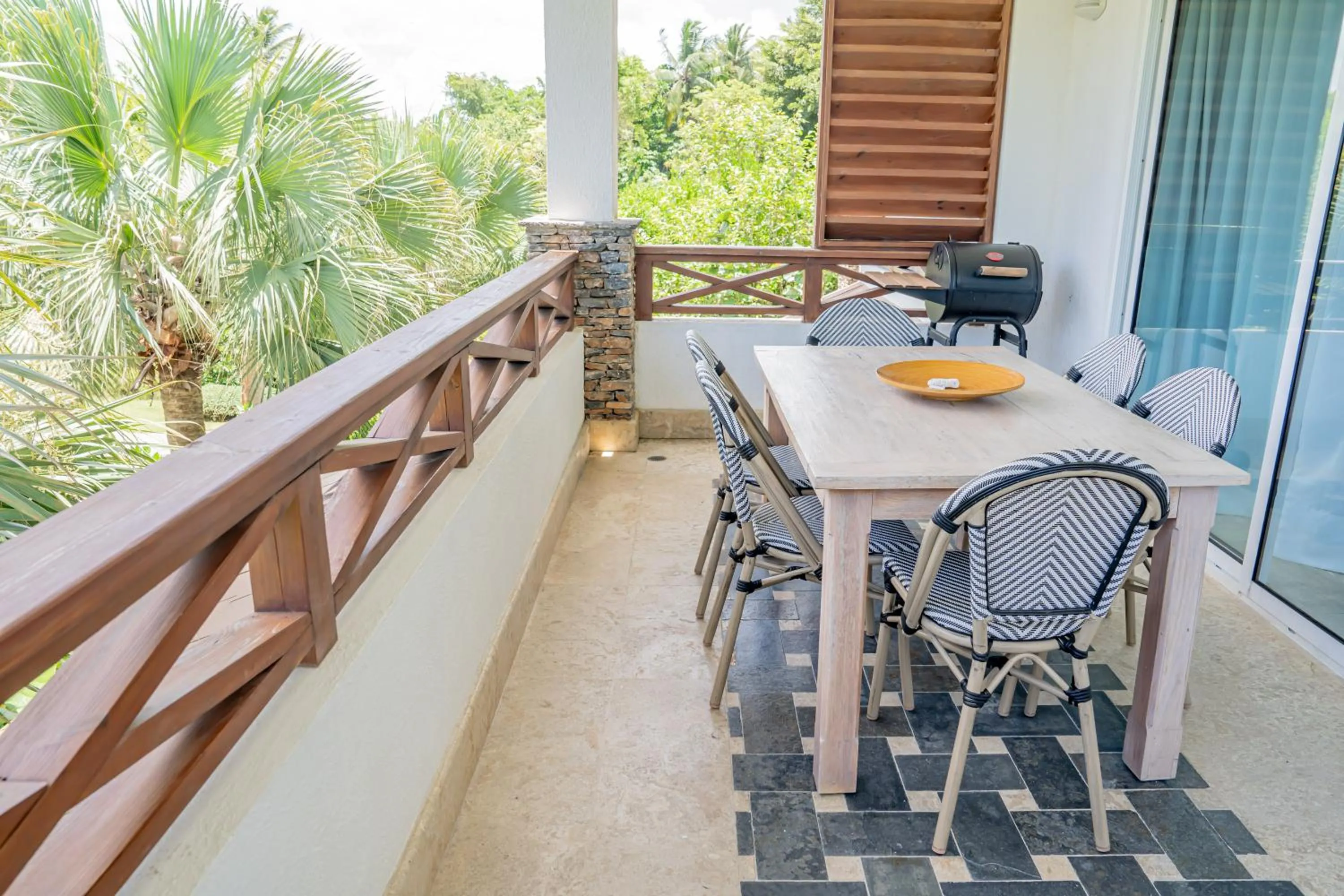 Balcony/Terrace in Xeliter Balcones del Atlantico - Las Terrenas