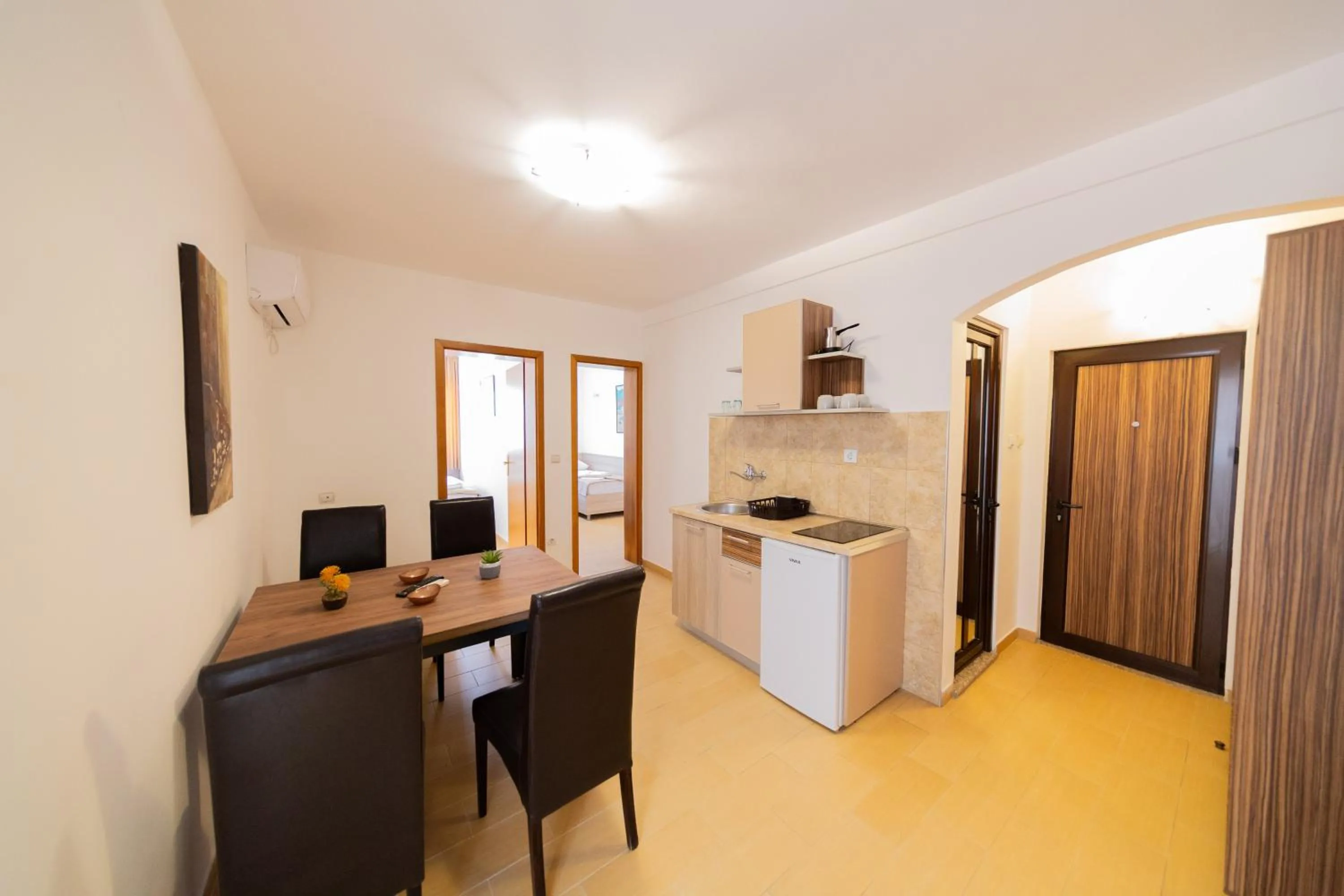 Living room in Azzuro apartments Budva