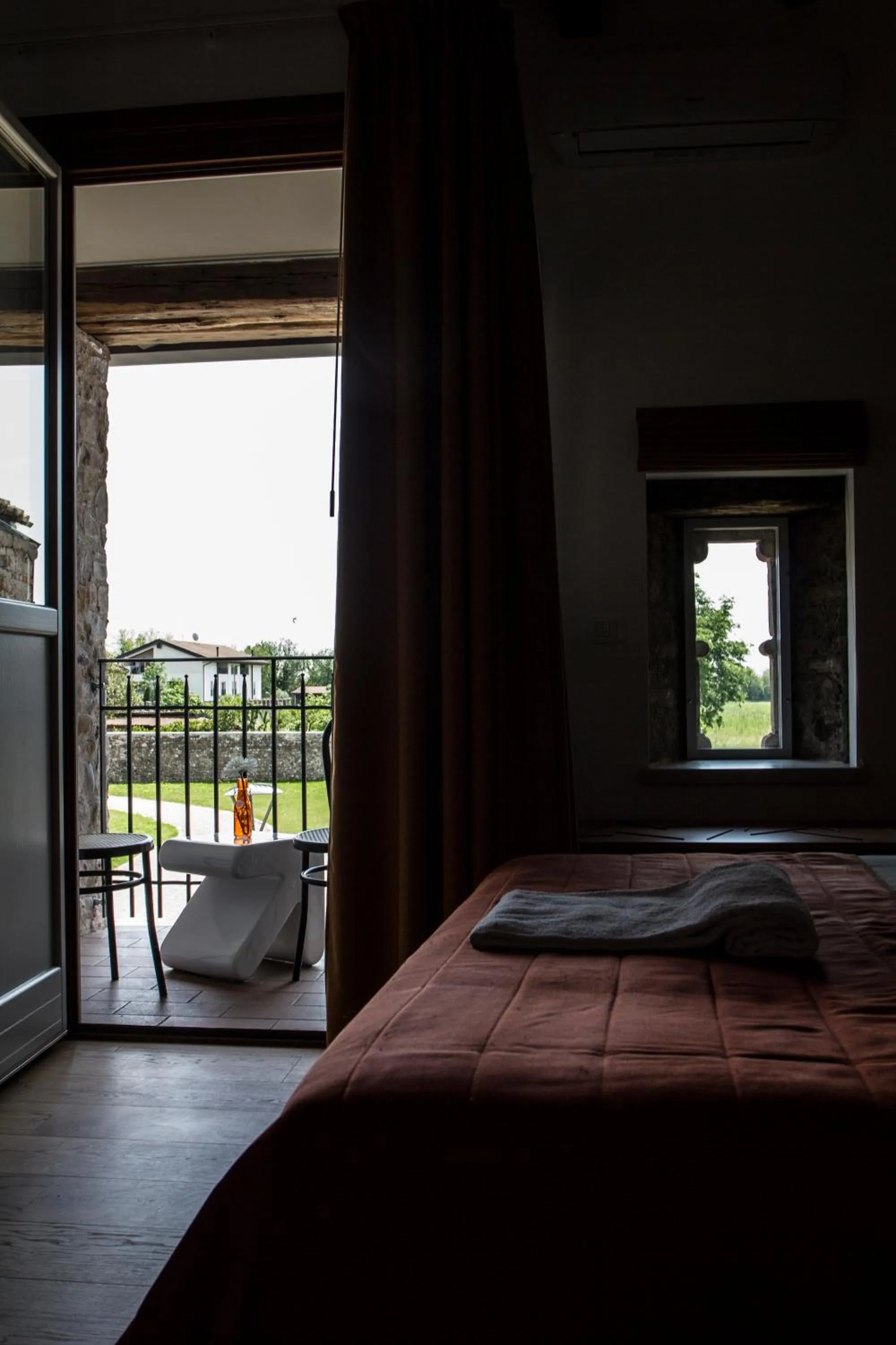 Balcony/Terrace, Bed in Al Sa di Te