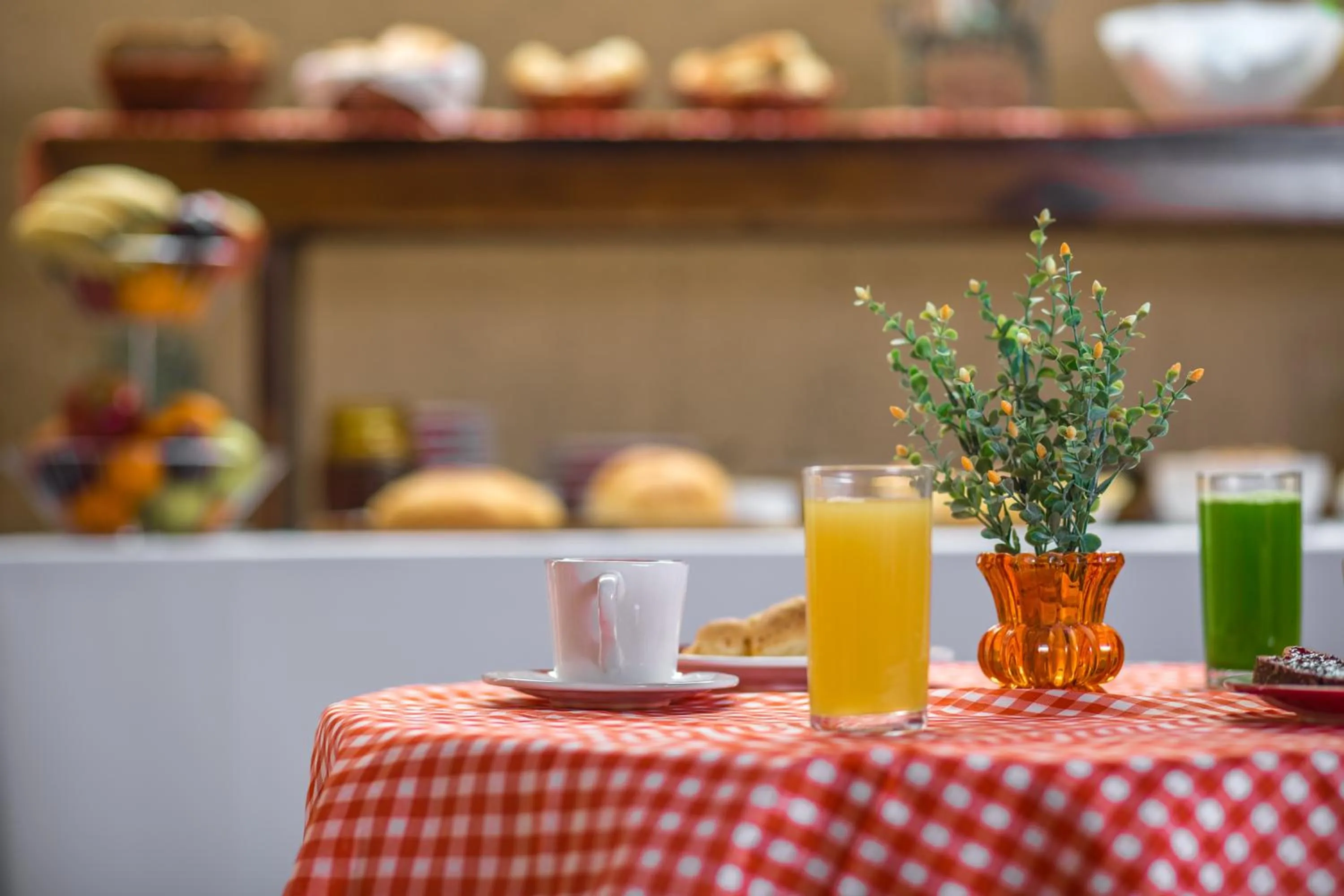 Food and drinks in Pousada Areias do Rosa