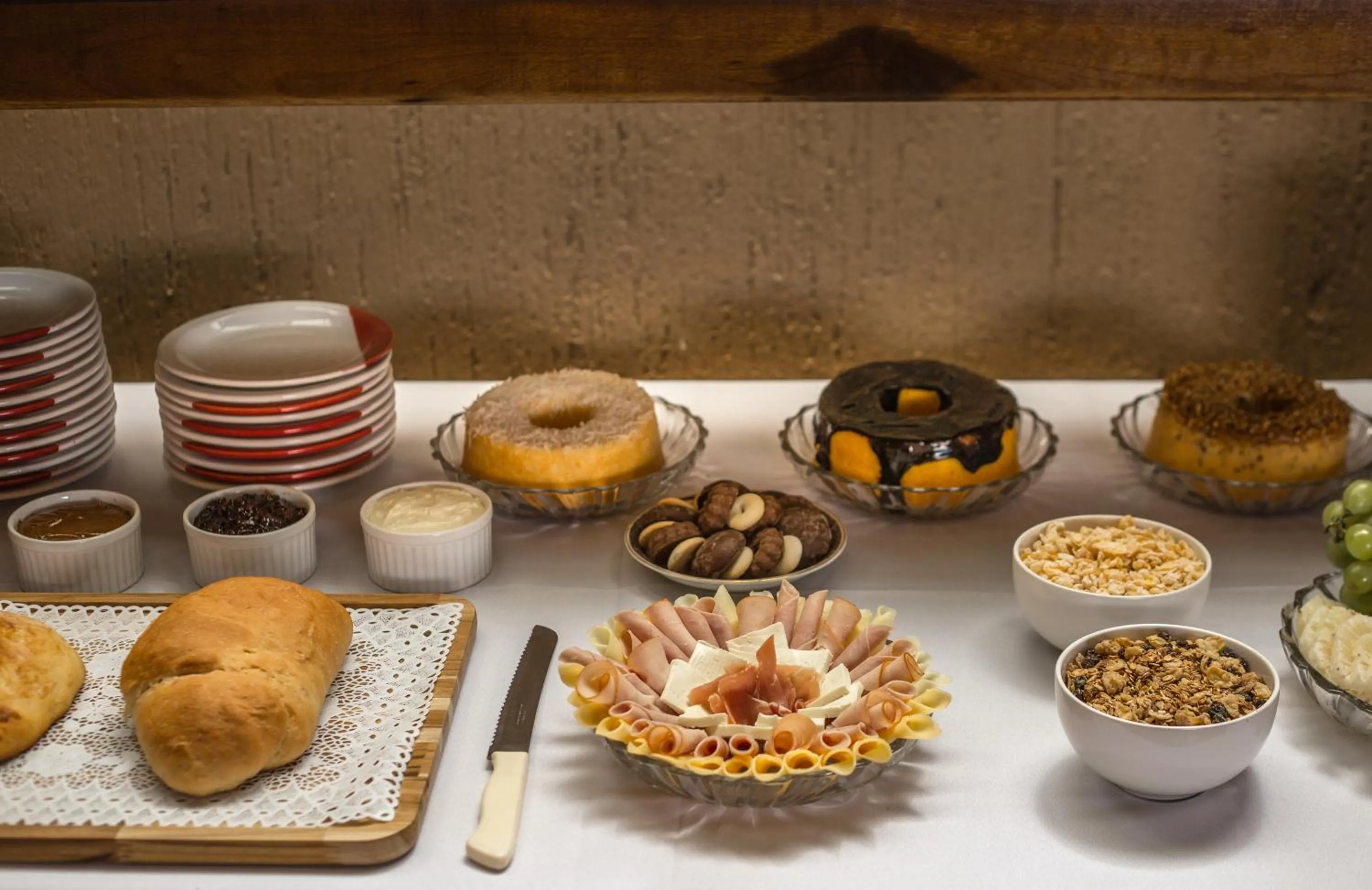 Food and drinks in Pousada Areias do Rosa