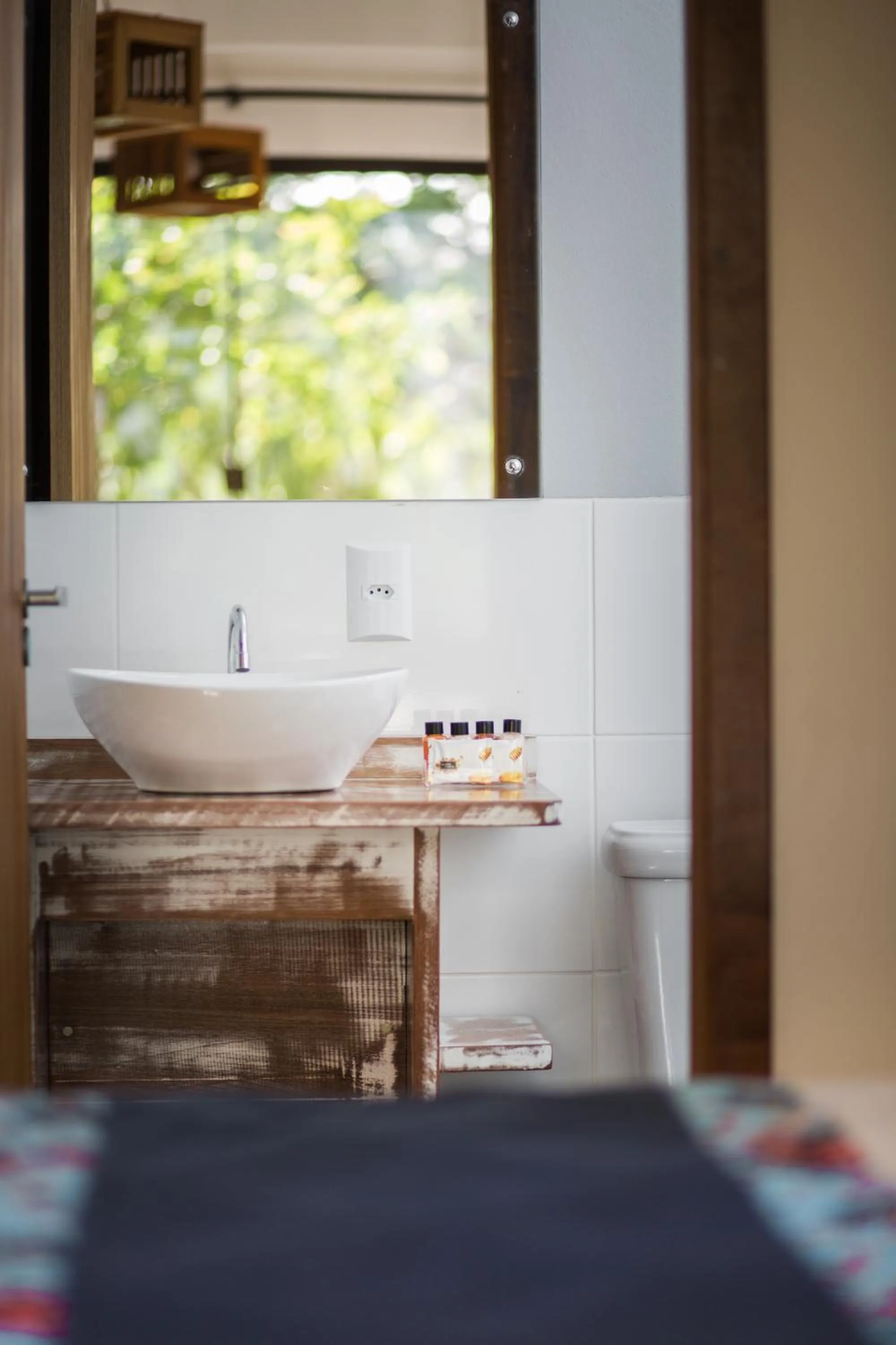 Bathroom in Pousada Areias do Rosa