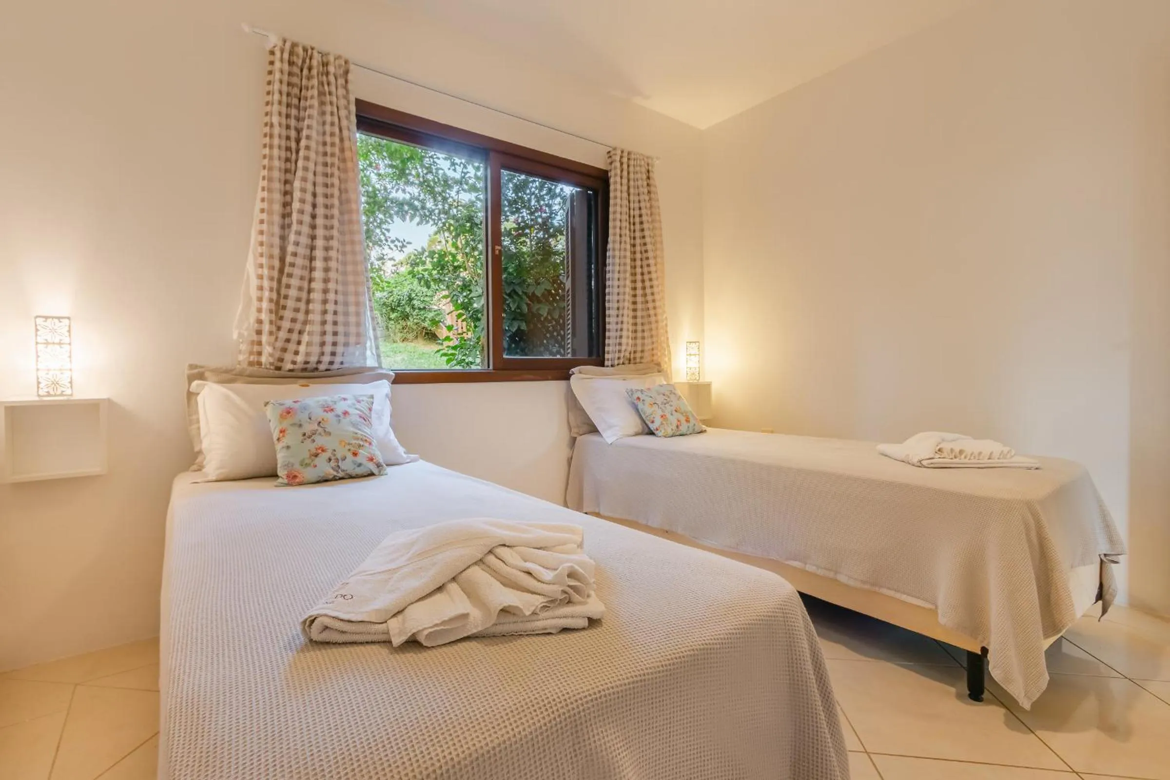 Bed in Pousada Areias do Rosa