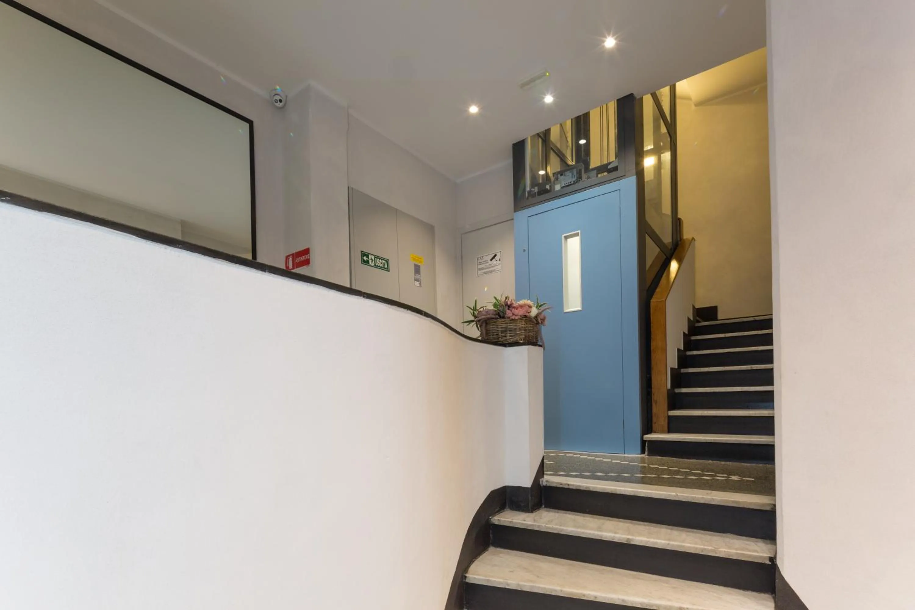 elevator in Hotel Doria