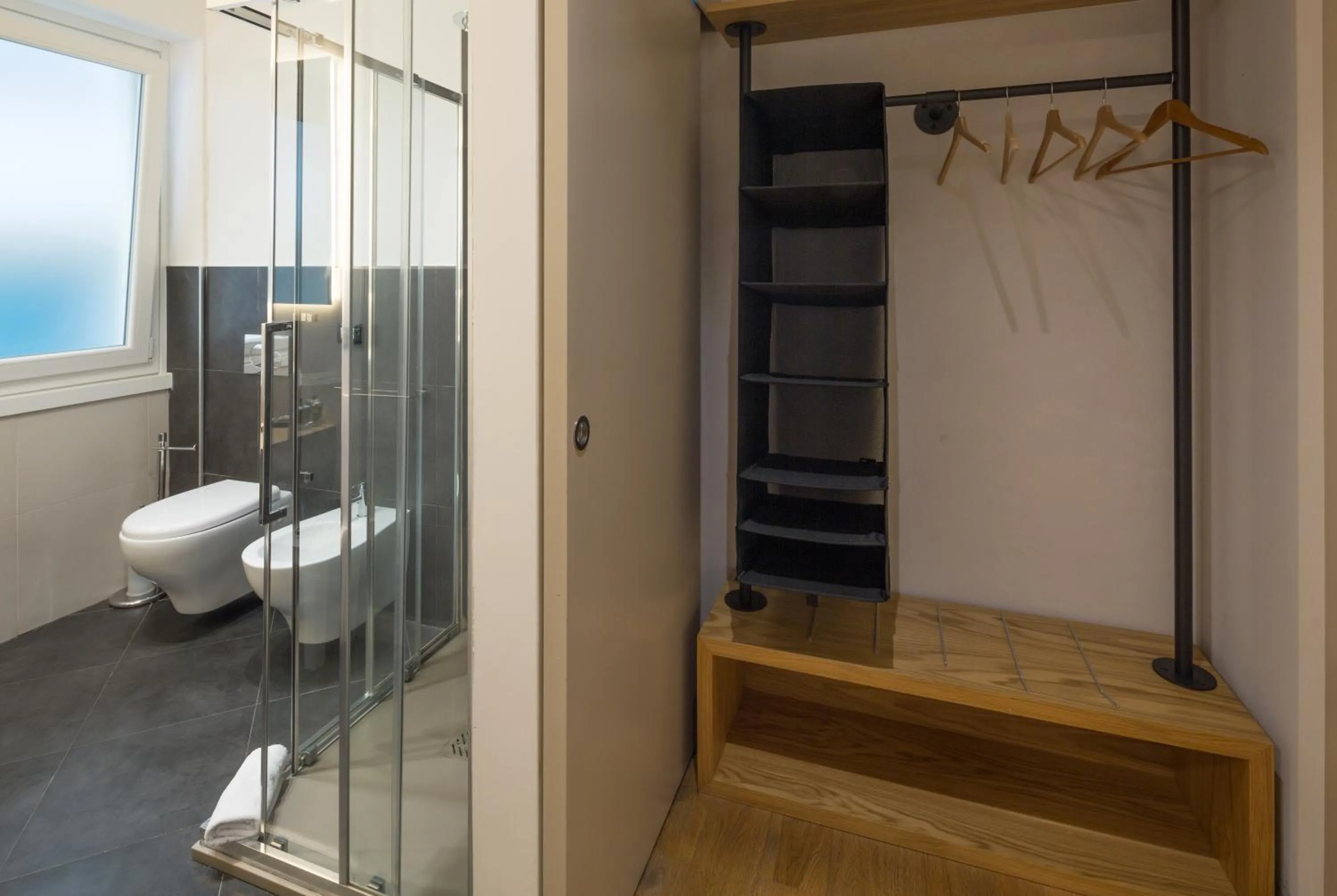 Bathroom in Hotel Doria