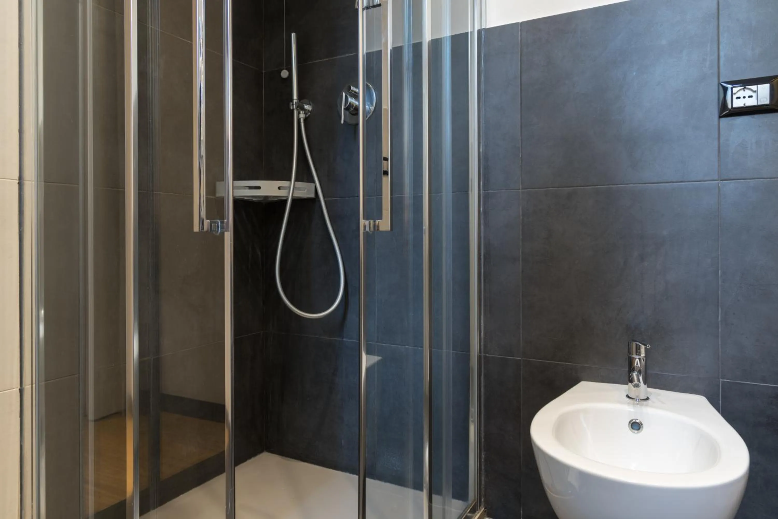 Shower in Hotel Doria