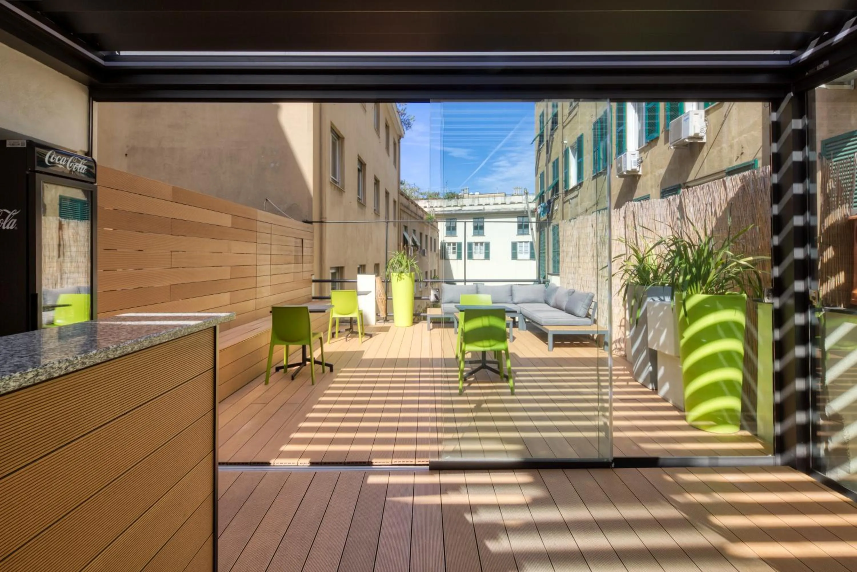 Balcony/Terrace in Hotel Doria