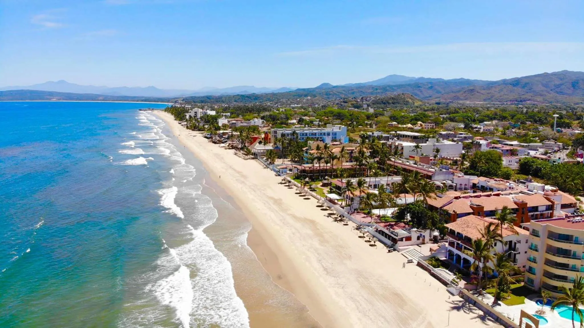 Beach in Bungalows Maria Teresa