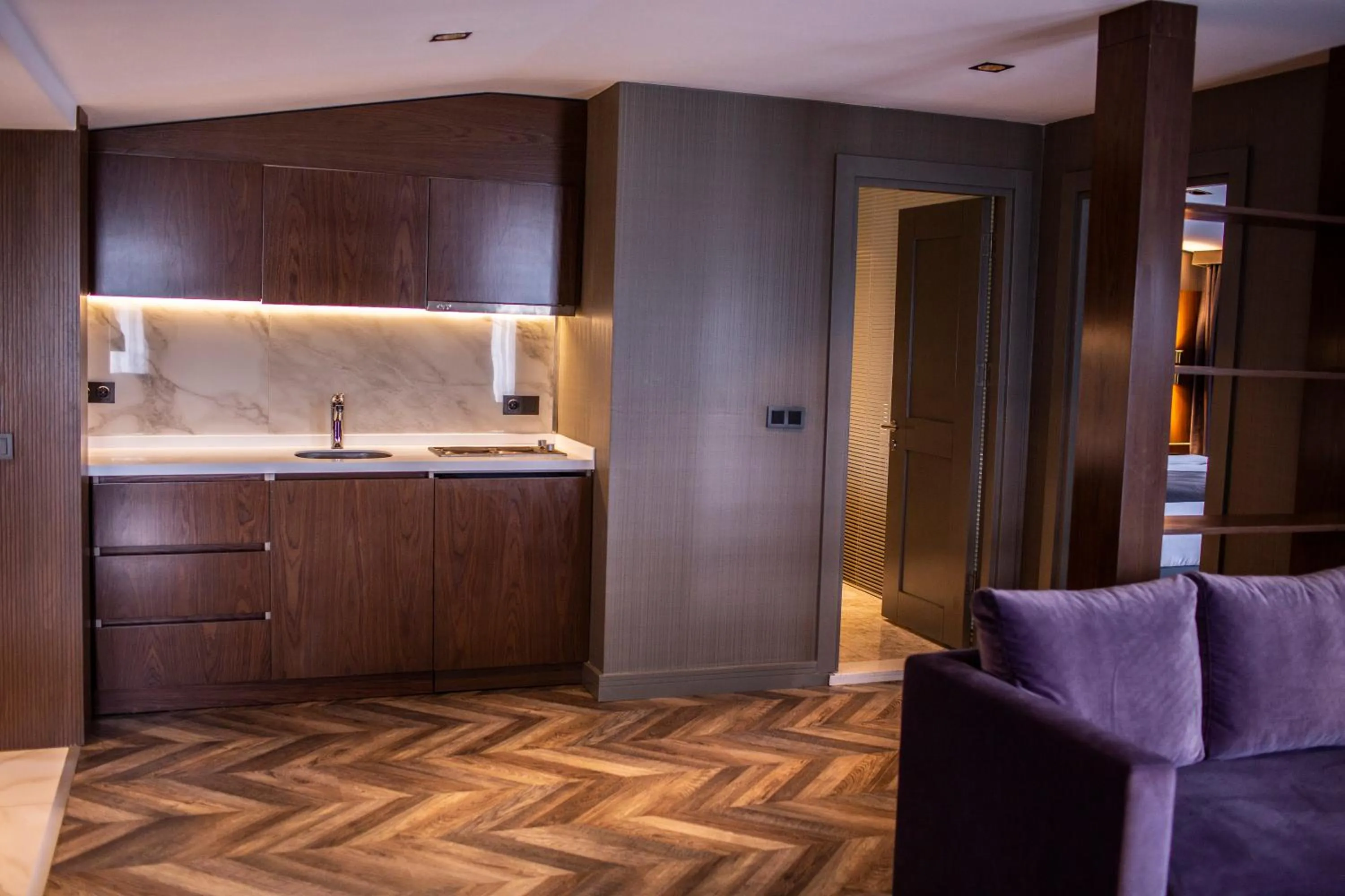 kitchen in Istanbul Park Hotel