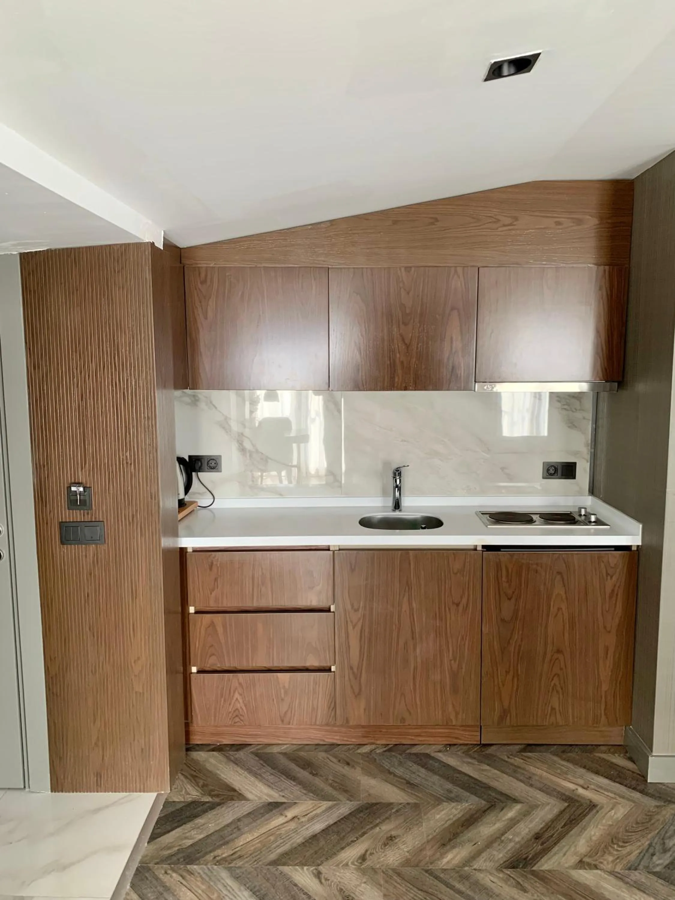 Kitchen or kitchenette in Istanbul Park Hotel