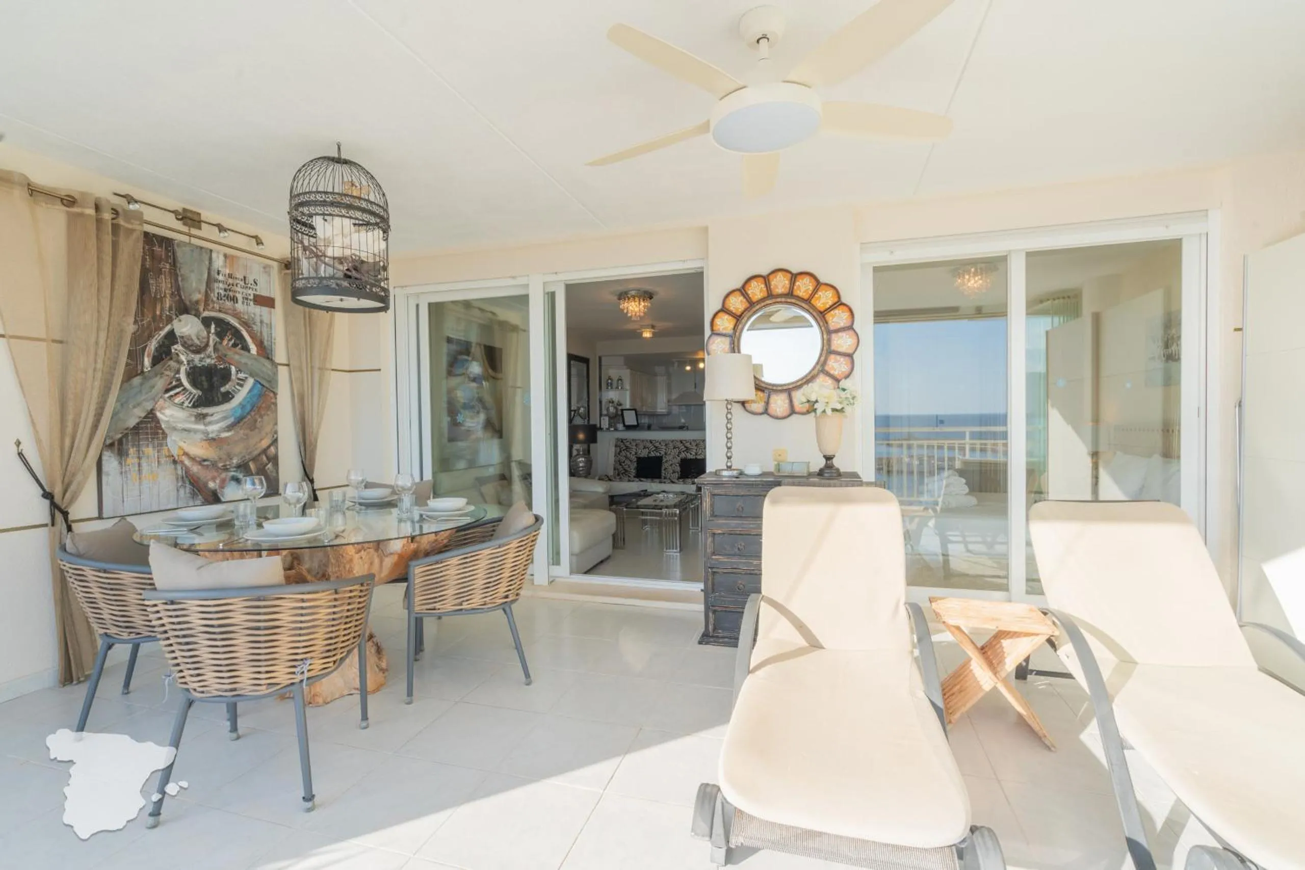Communal lounge/ TV room in CostaBlancaDreams Nautico in Calpe
