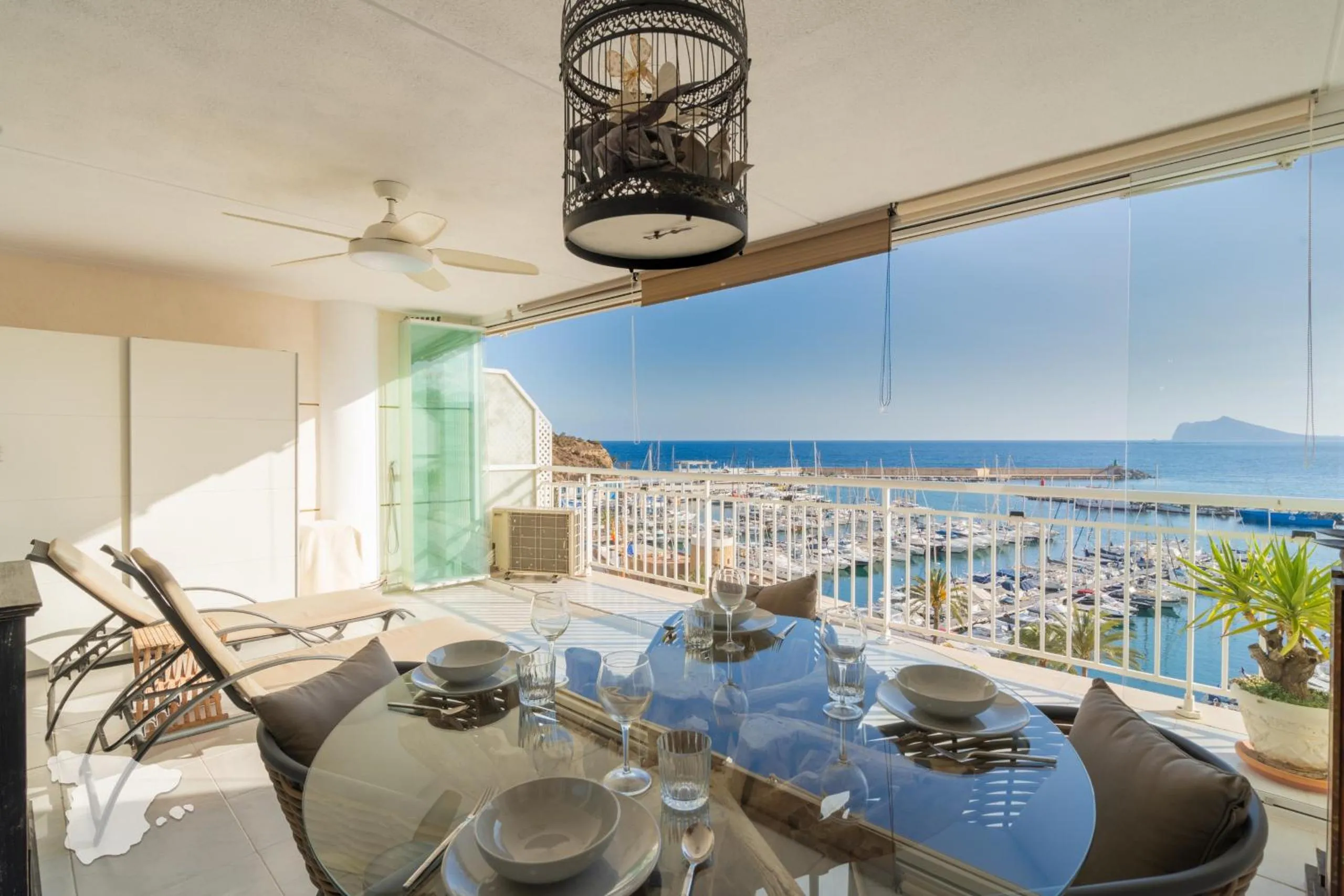 Balcony/Terrace in CostaBlancaDreams Nautico in Calpe