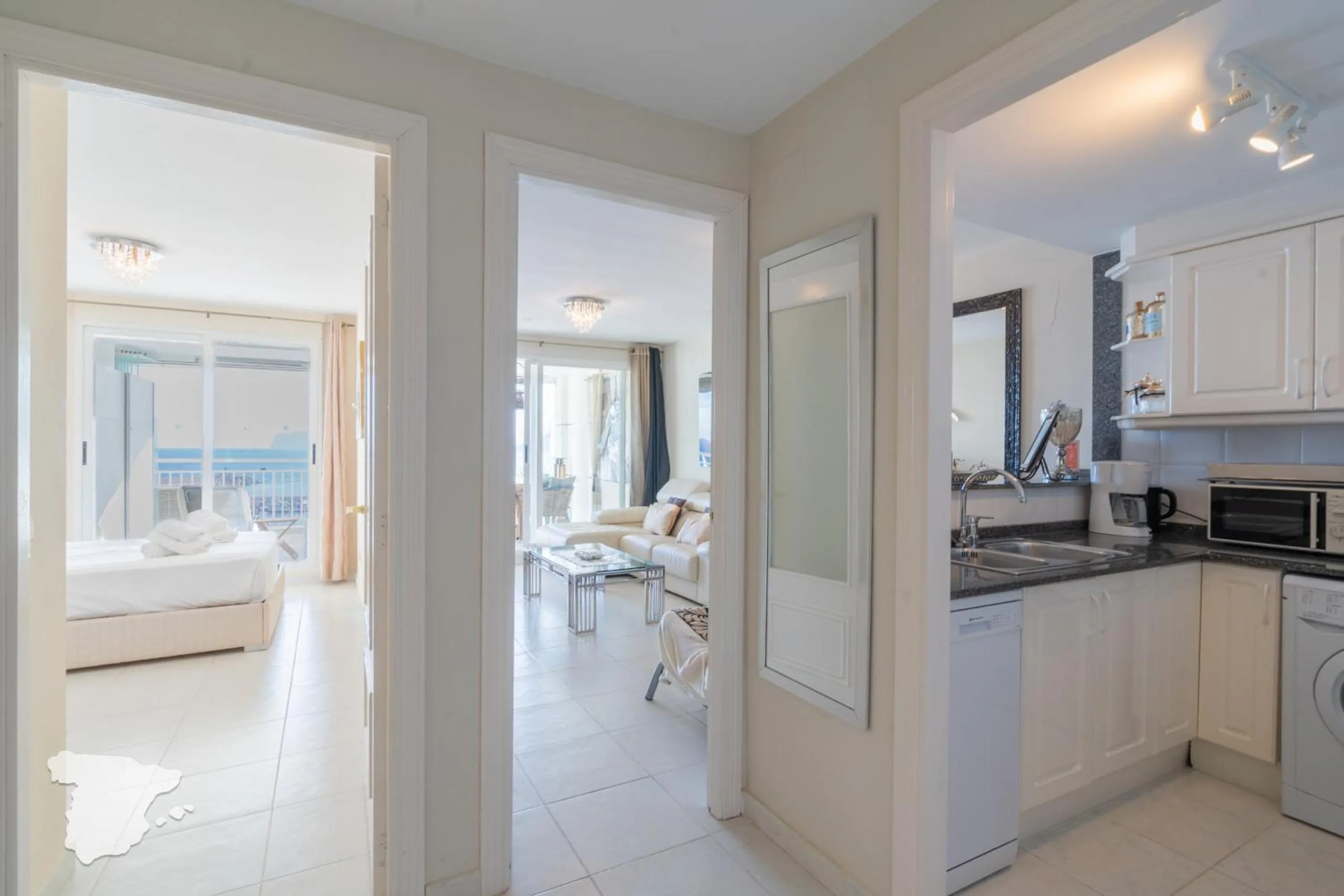 Communal lounge/ TV room in CostaBlancaDreams Nautico in Calpe