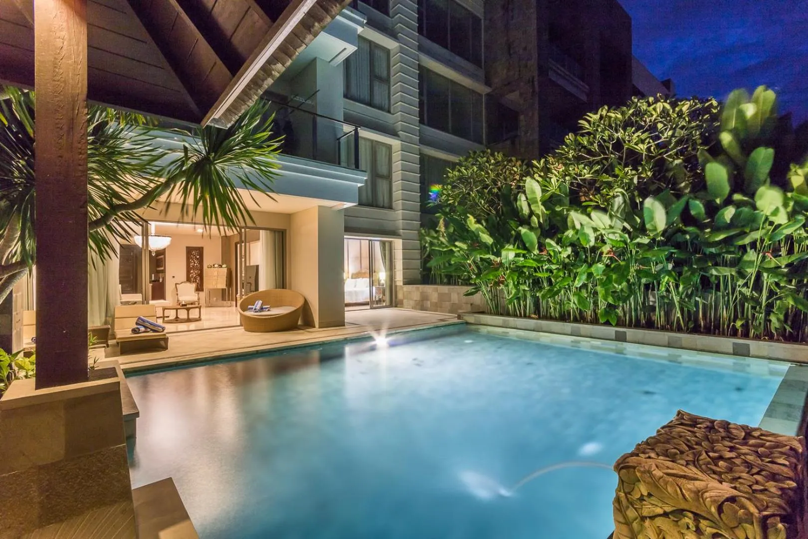 Property building in Villa Deh Simba at Ayana With Private Pool