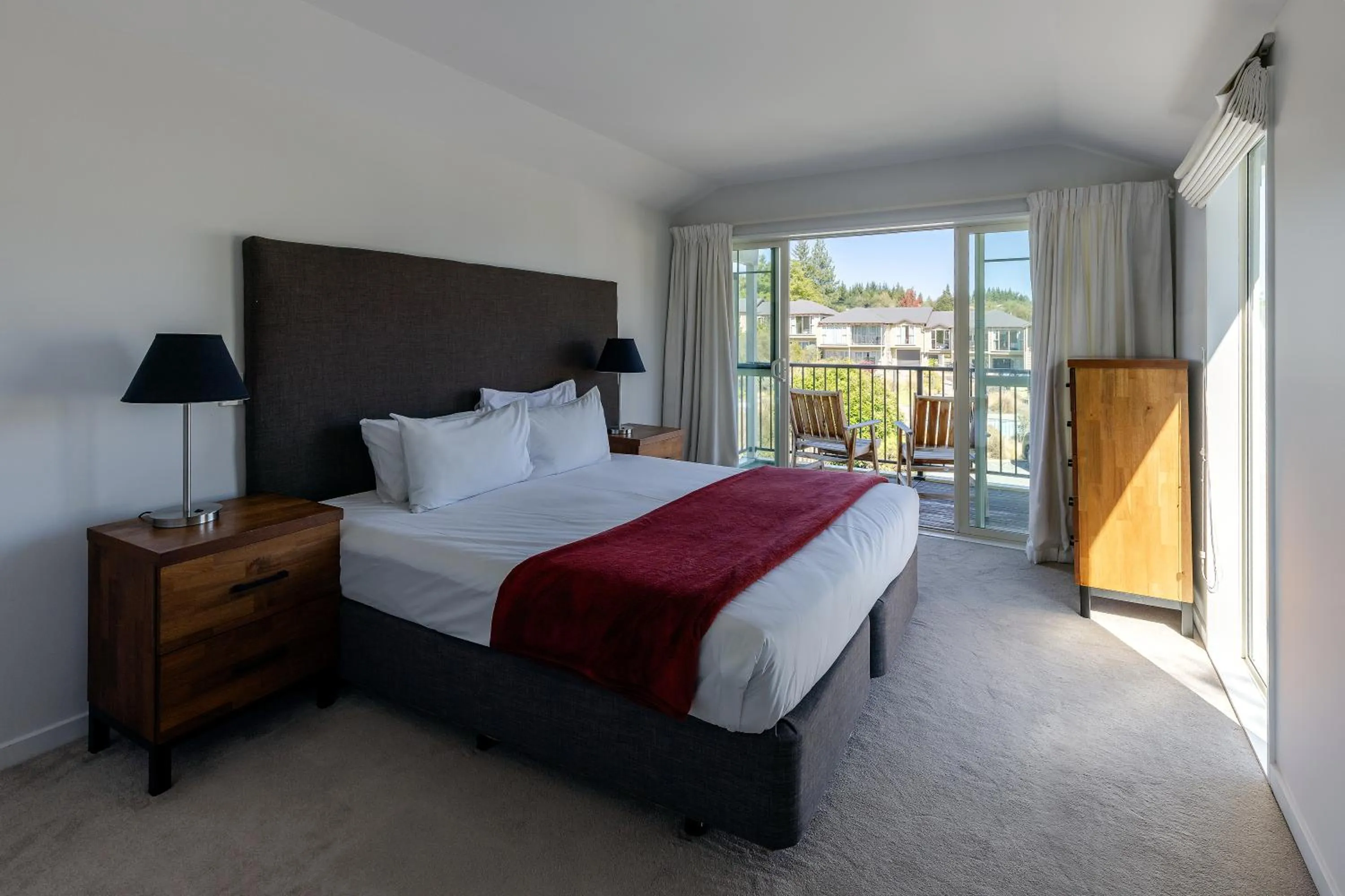 Bed in Mantra Lake Tekapo