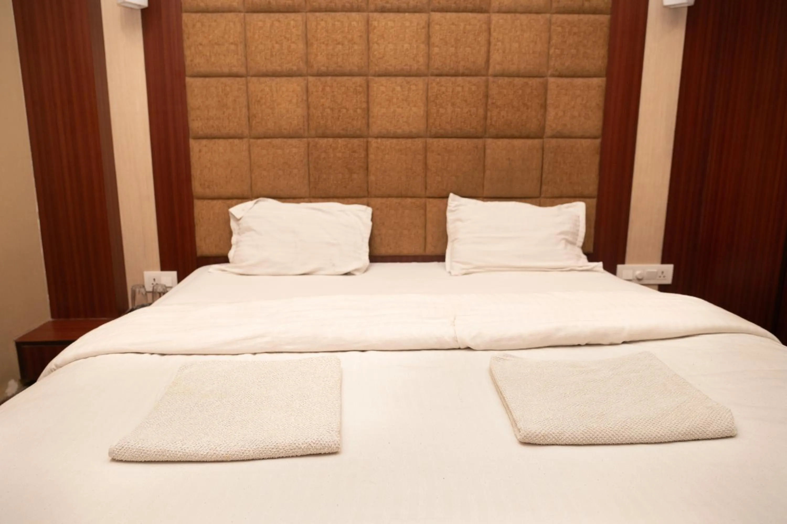 Bed in Backpackers Park Varanasi