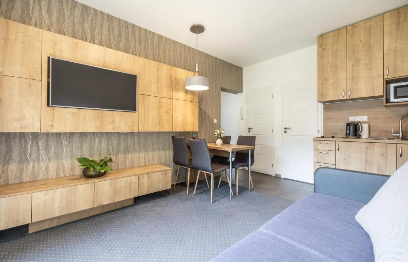 Kitchen or kitchenette in ff apartments Jasná Lúčky