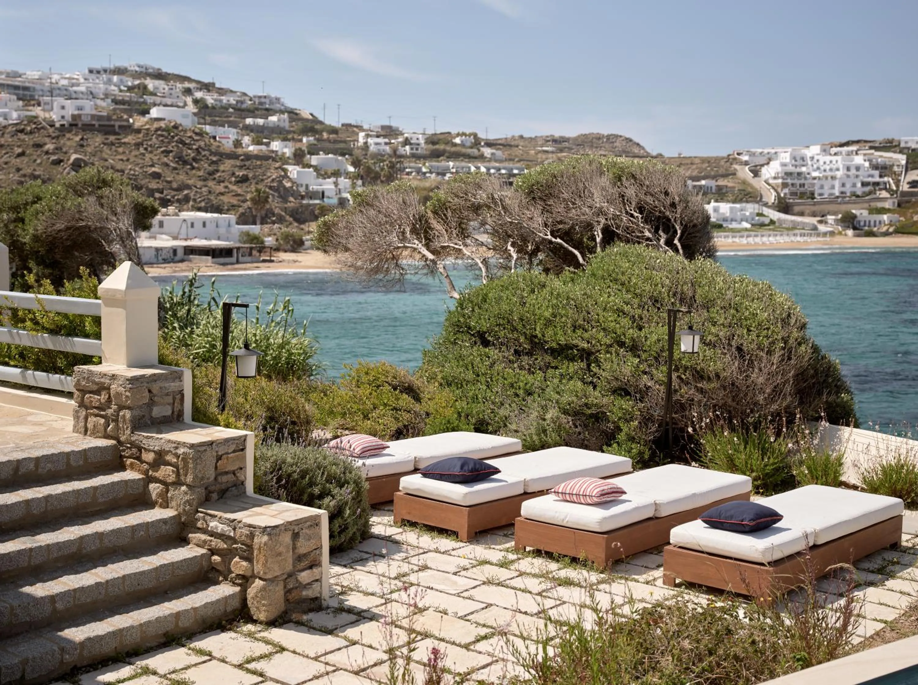 Sea view in Belvedere Mykonos - Waterfront Villa & Suites - The Leading Hotels of the World