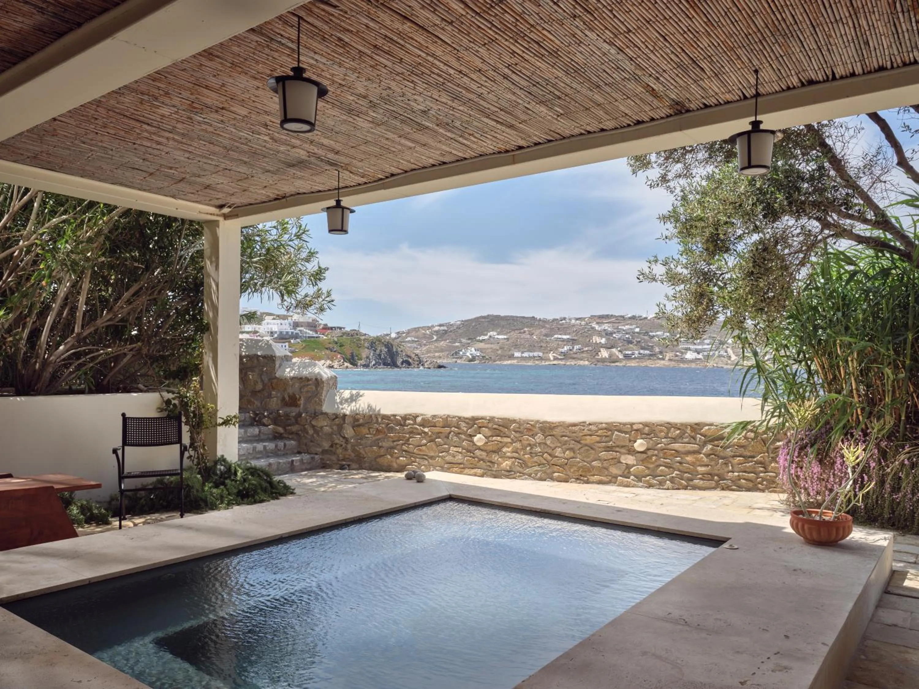 Sea view in Belvedere Mykonos - Waterfront Villa & Suites - The Leading Hotels of the World