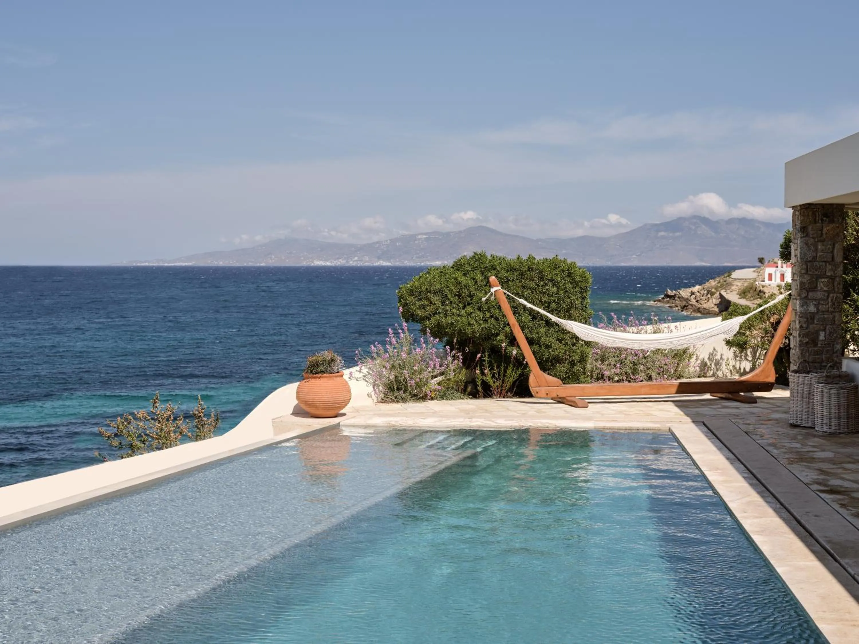 Sea view in Belvedere Mykonos - Waterfront Villa & Suites - The Leading Hotels of the World
