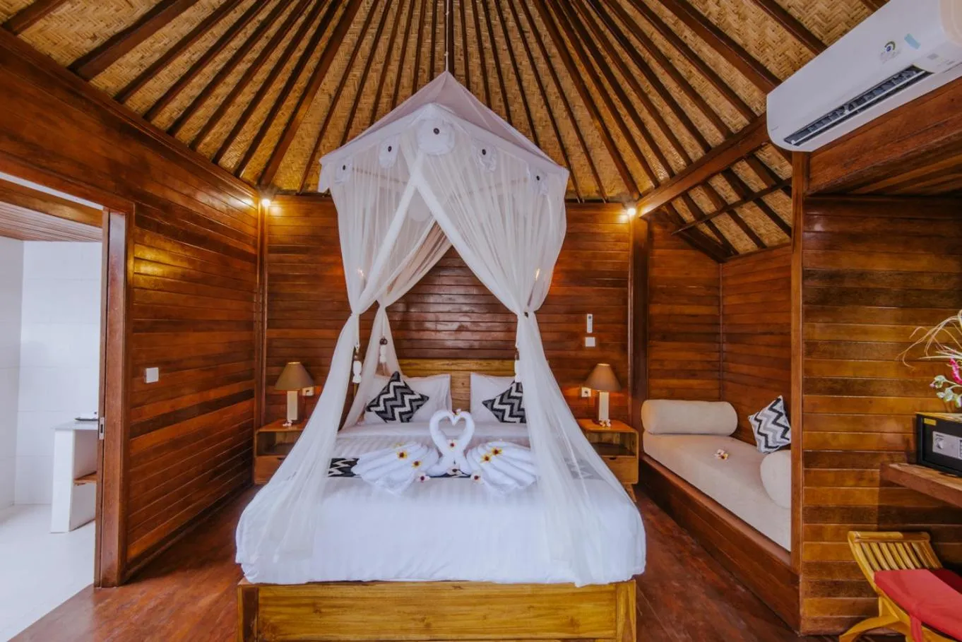 Bed in Lembongan Small Heaven Bungalow