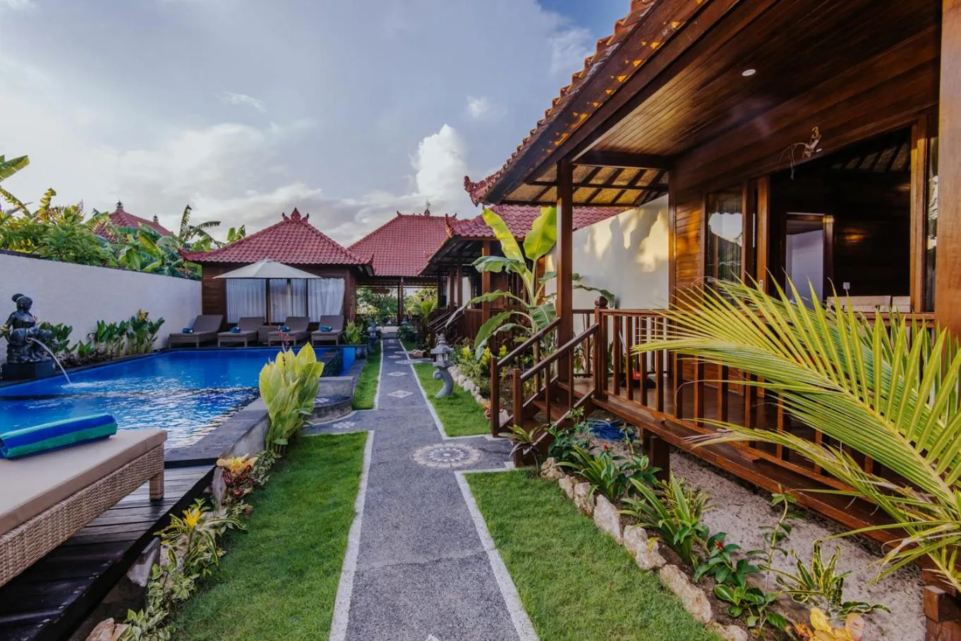 On site in Lembongan Small Heaven Bungalow