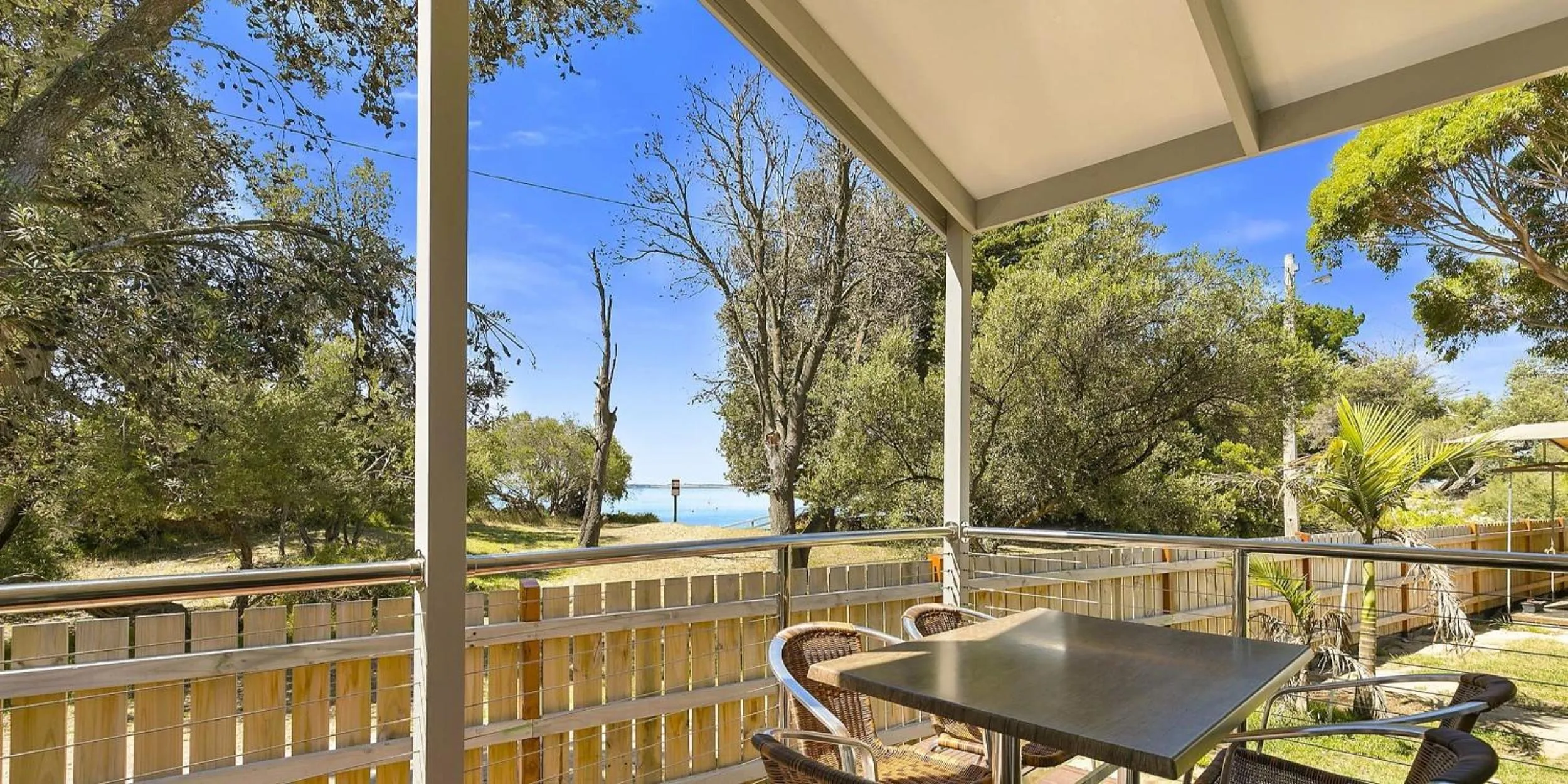 Patio in Kaloha Holiday Resort Phillip Island