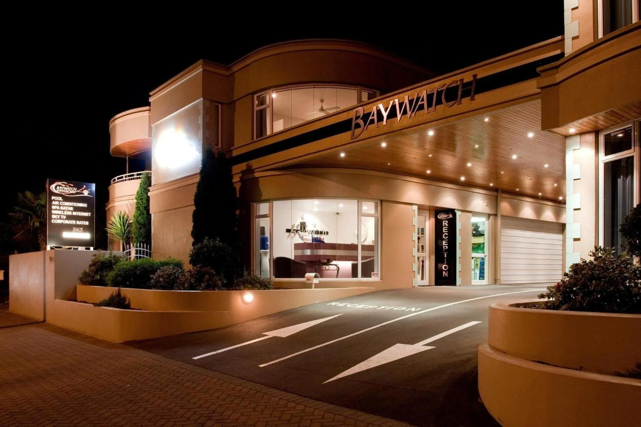 Property building in Baywatch Motor Inn